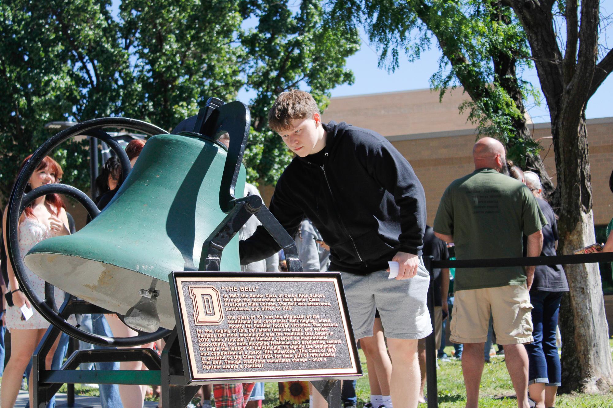 2025 Bell Ringing (Photos by Bree Stuhlsatz