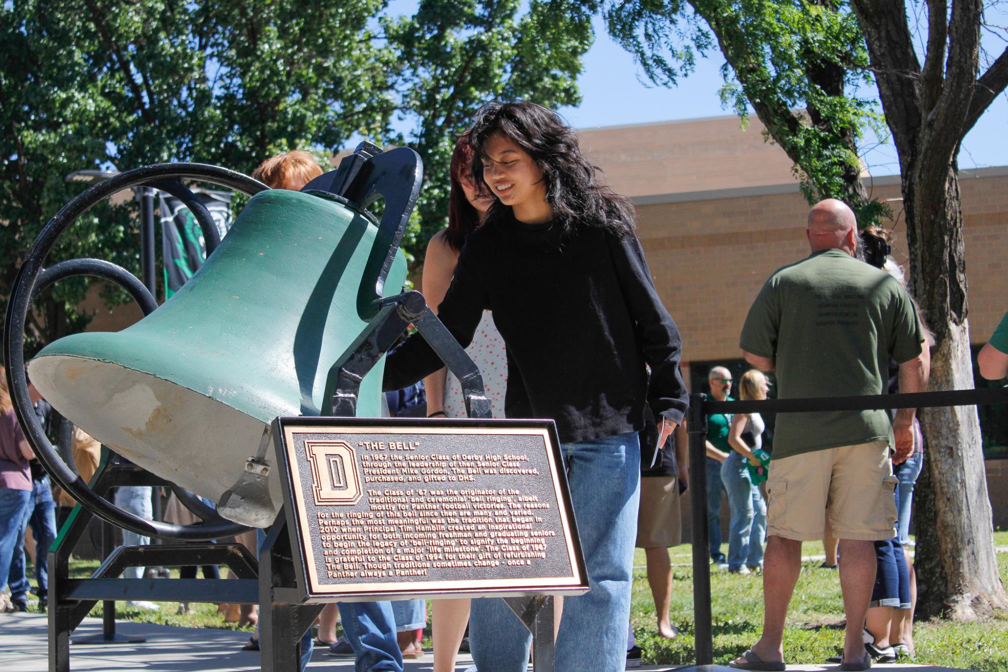 2025 Bell Ringing (Photos by Bree Stuhlsatz