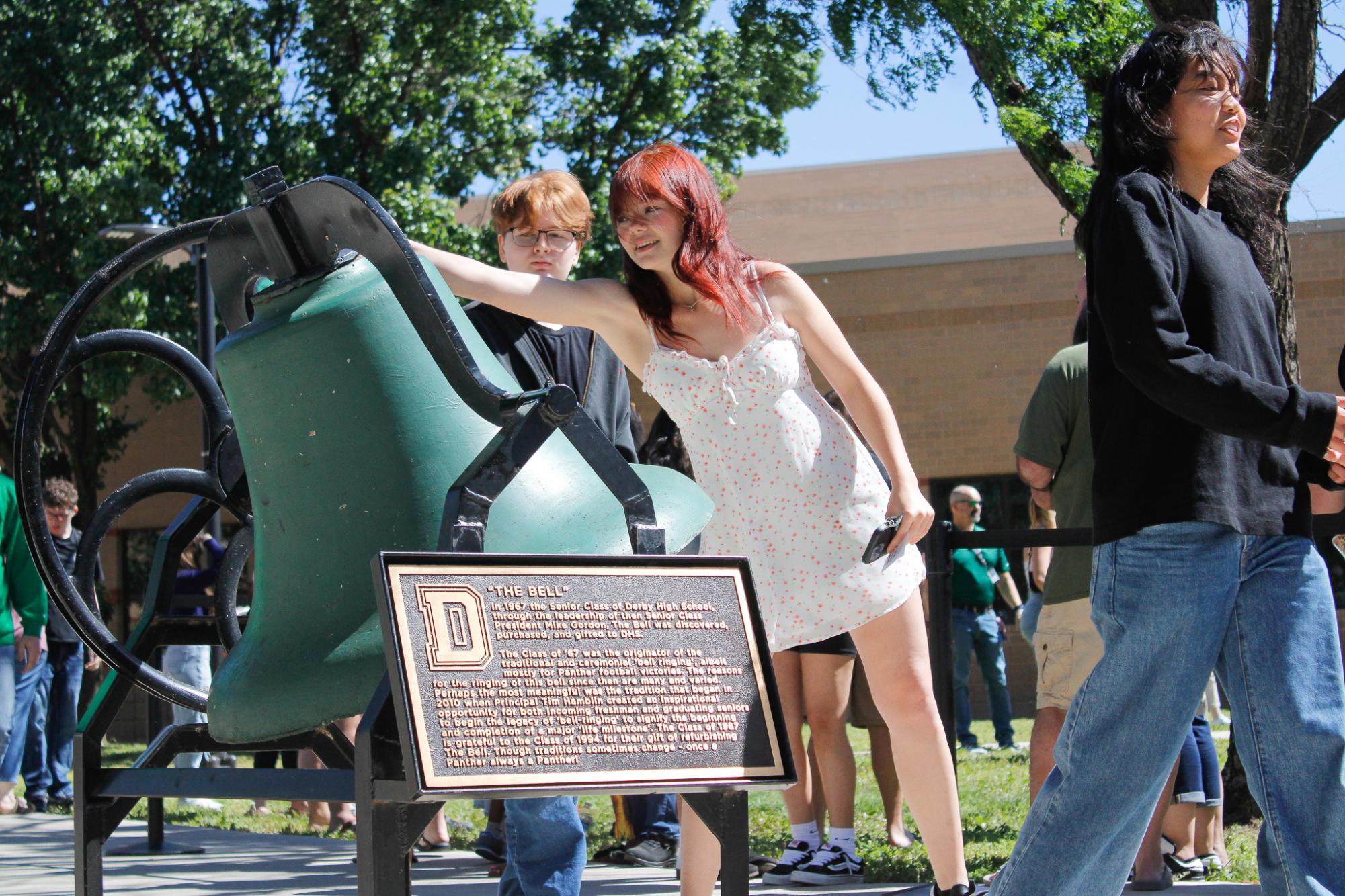 2025 Bell Ringing (Photos by Bree Stuhlsatz
