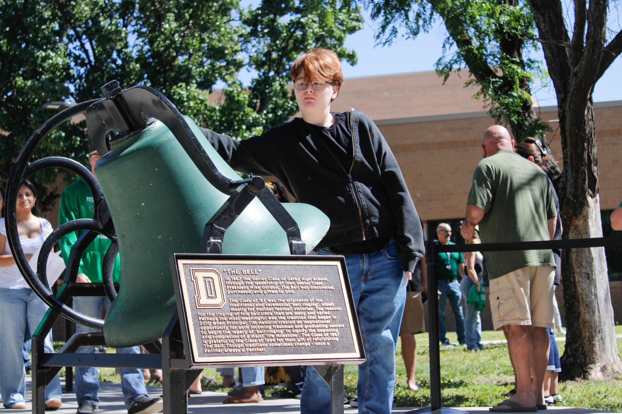 2025 Bell Ringing (Photos by Bree Stuhlsatz