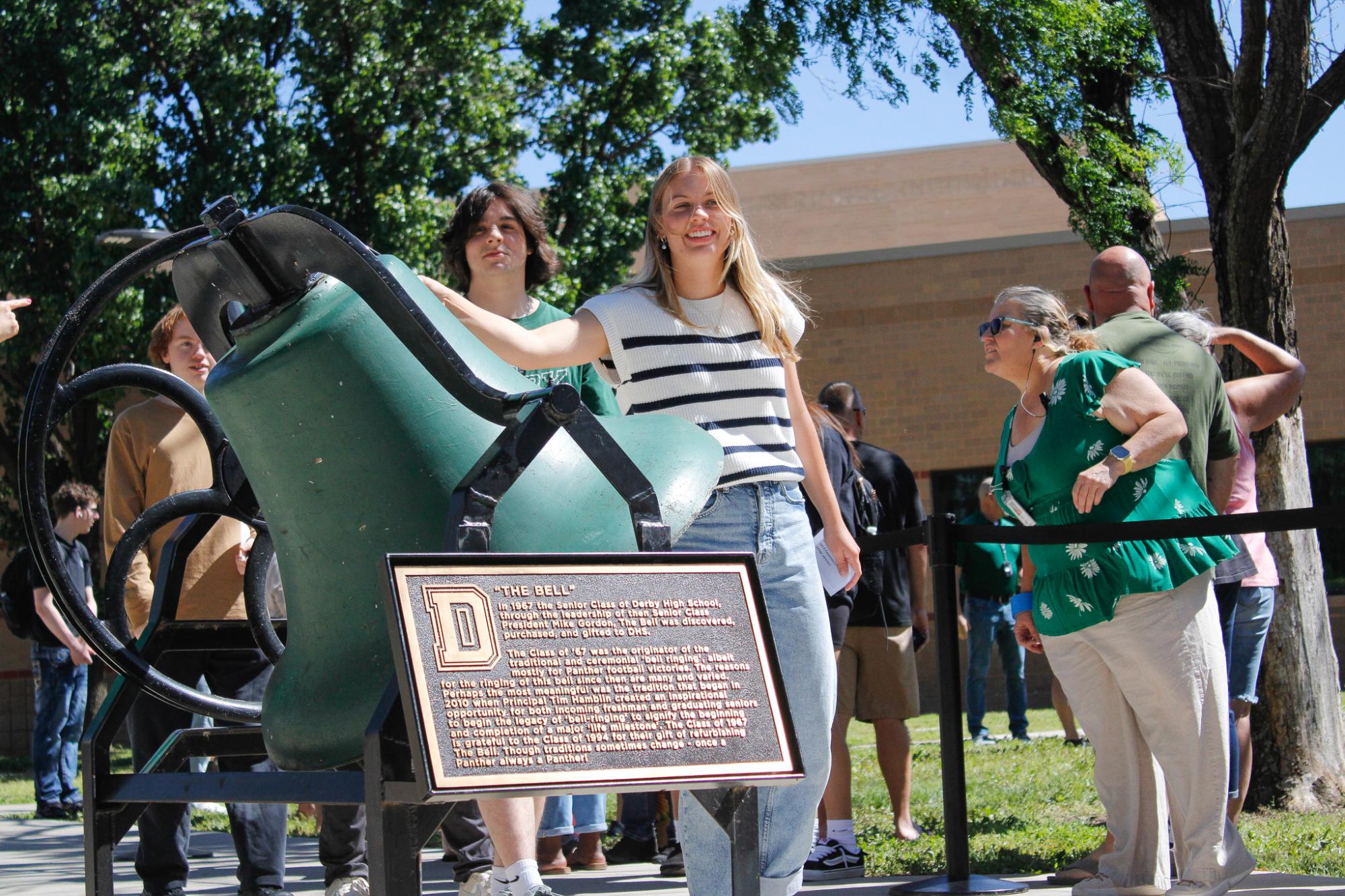 2025 Bell Ringing (Photos by Bree Stuhlsatz