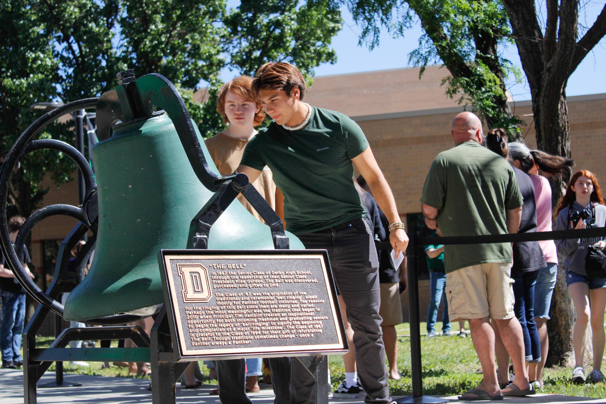 2025 Bell Ringing (Photos by Bree Stuhlsatz
