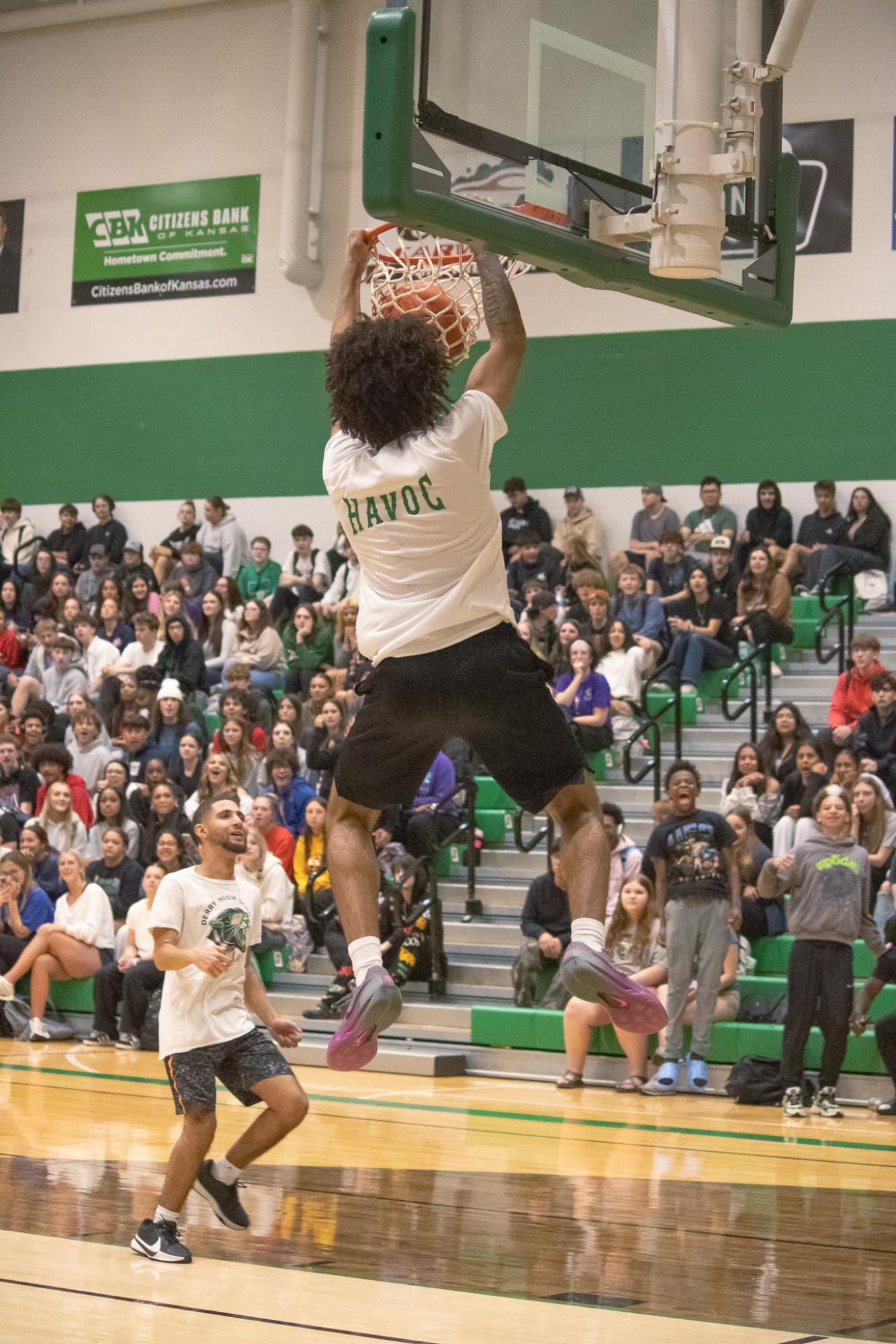 Senior vs. Staff basketball game (Photos by Persephone Ivy)