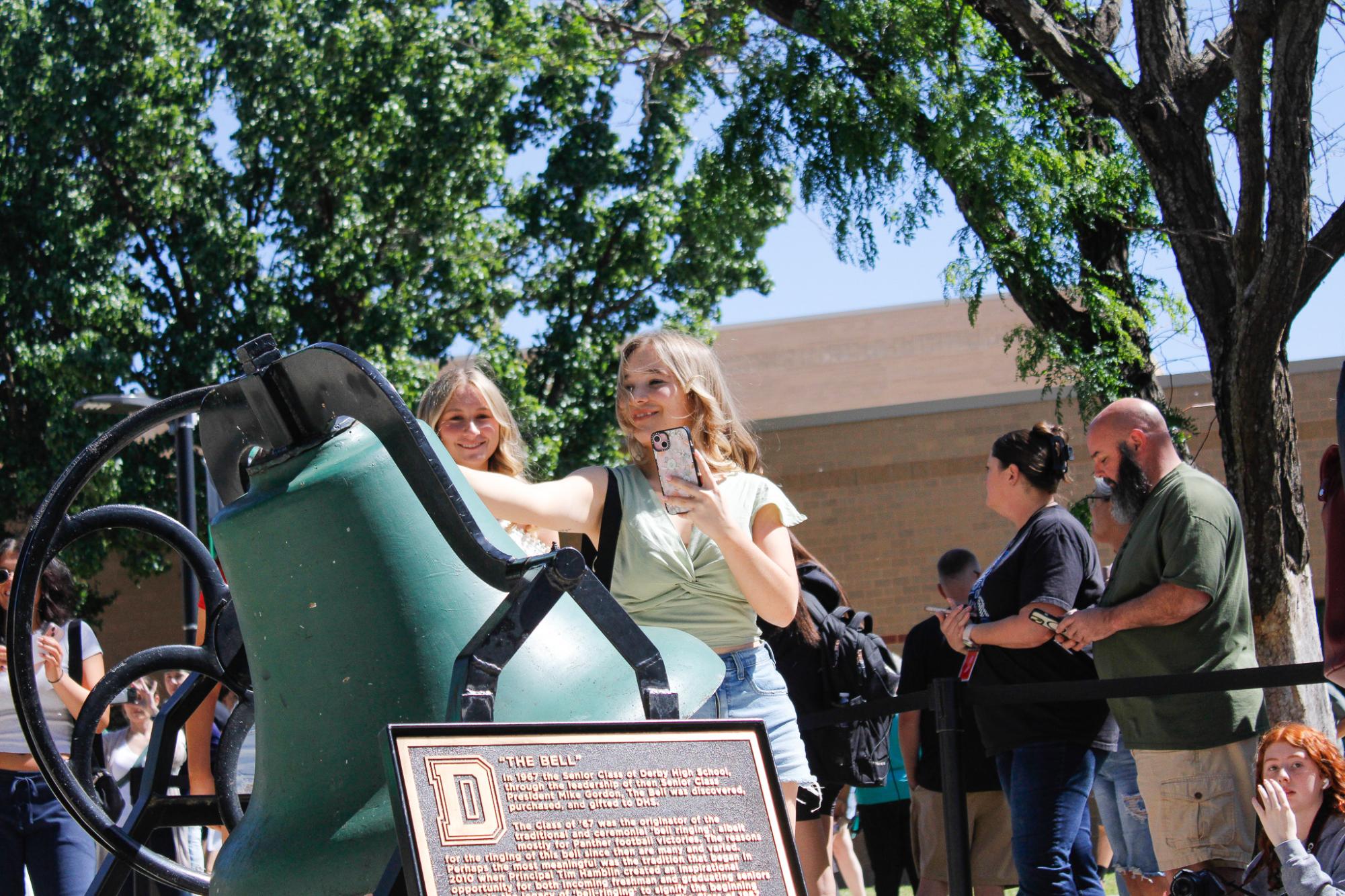 2025 Bell Ringing (Photos by Bree Stuhlsatz