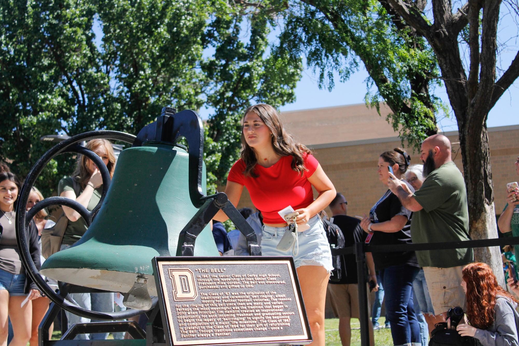 2025 Bell Ringing (Photos by Bree Stuhlsatz