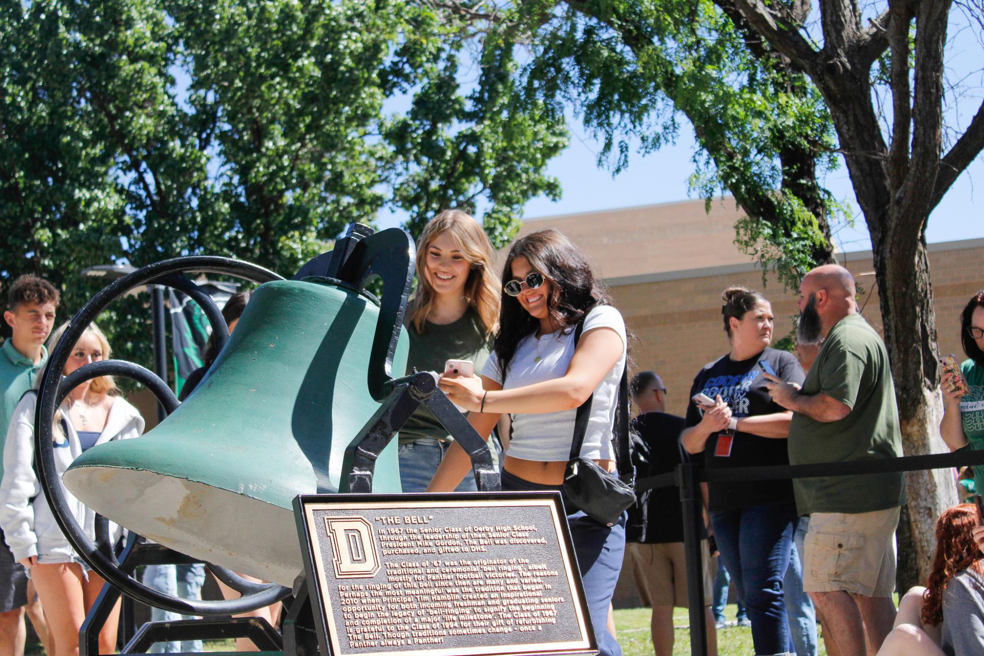 2025 Bell Ringing (Photos by Bree Stuhlsatz
