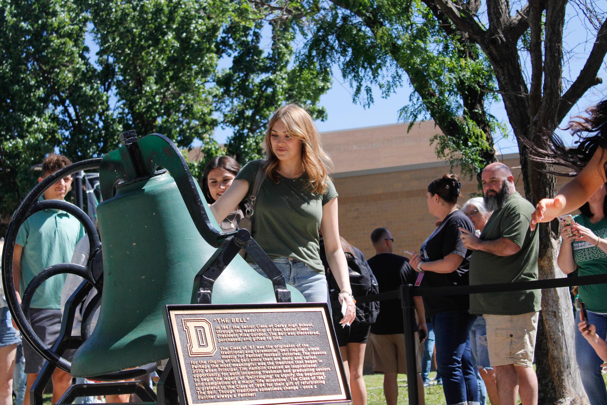 2025 Bell Ringing (Photos by Bree Stuhlsatz