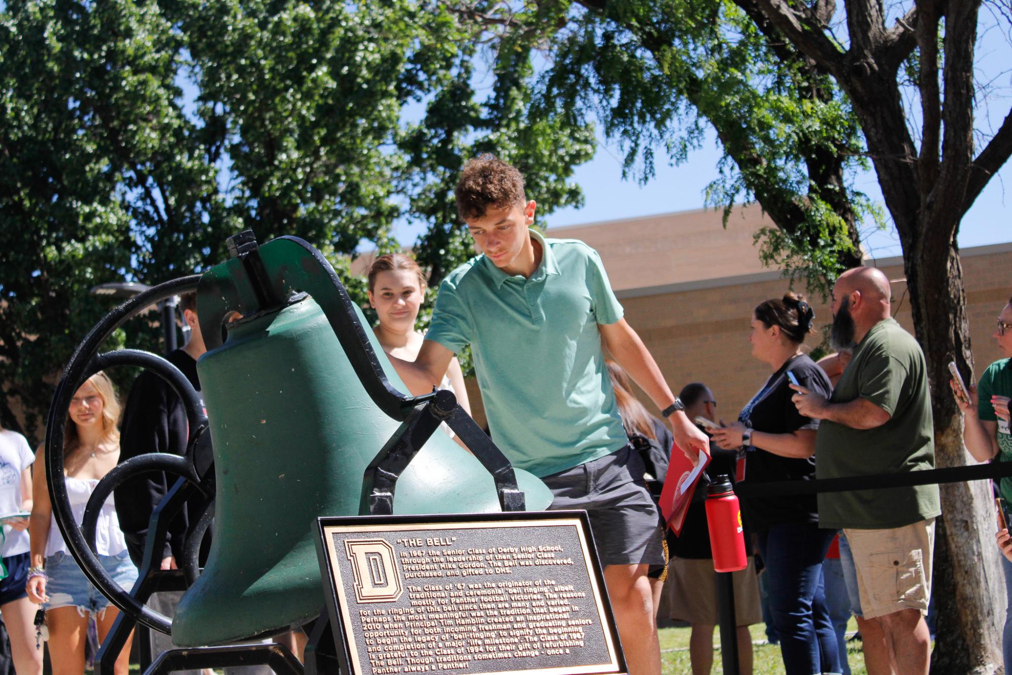 2025 Bell Ringing (Photos by Bree Stuhlsatz