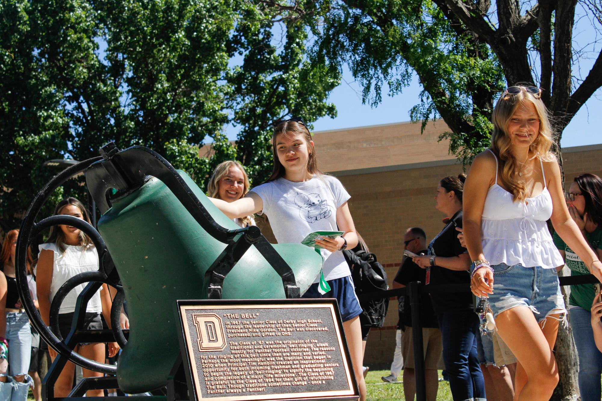 2025 Bell Ringing (Photos by Bree Stuhlsatz
