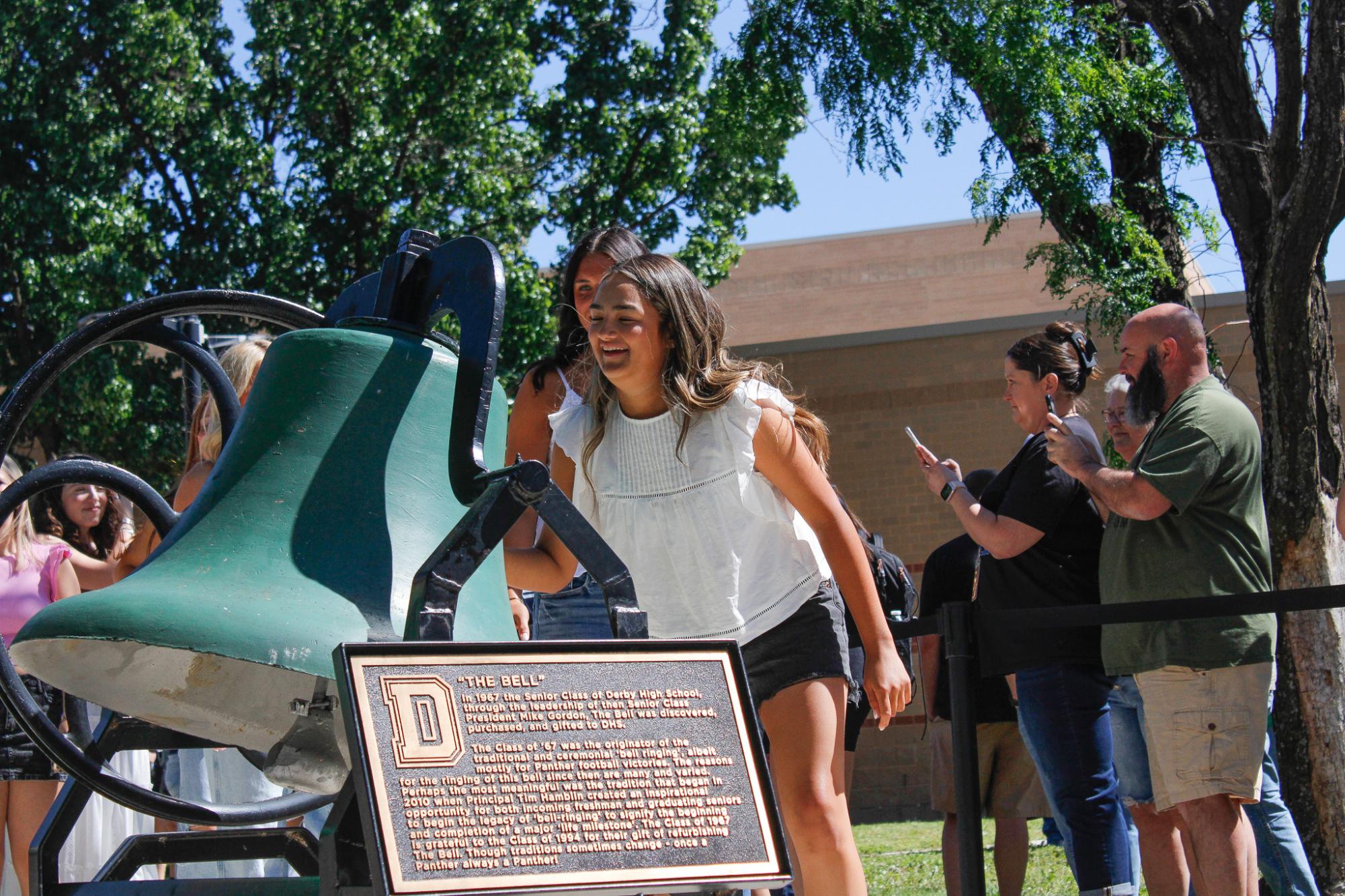 2025 Bell Ringing (Photos by Bree Stuhlsatz
