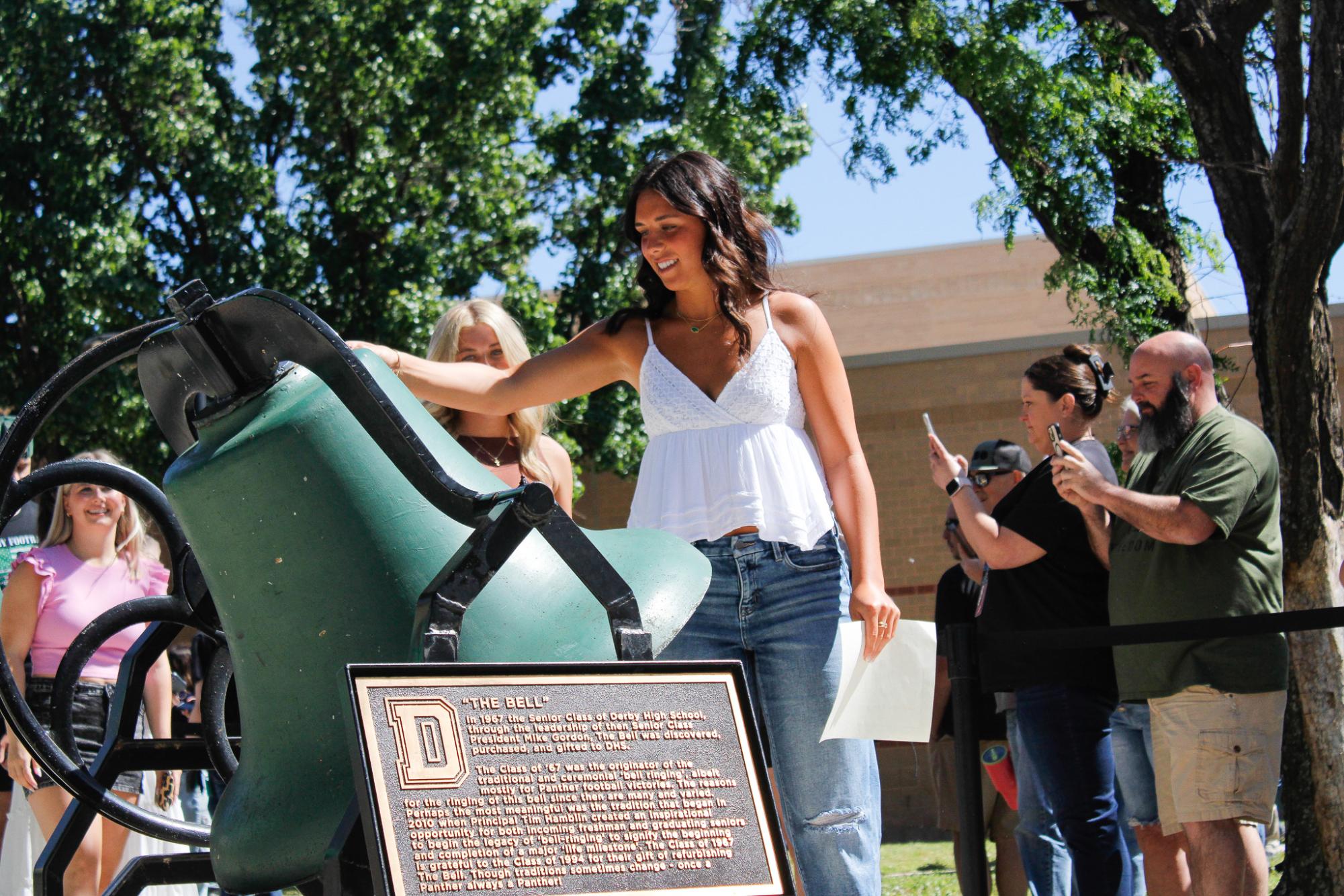 2025 Bell Ringing (Photos by Bree Stuhlsatz