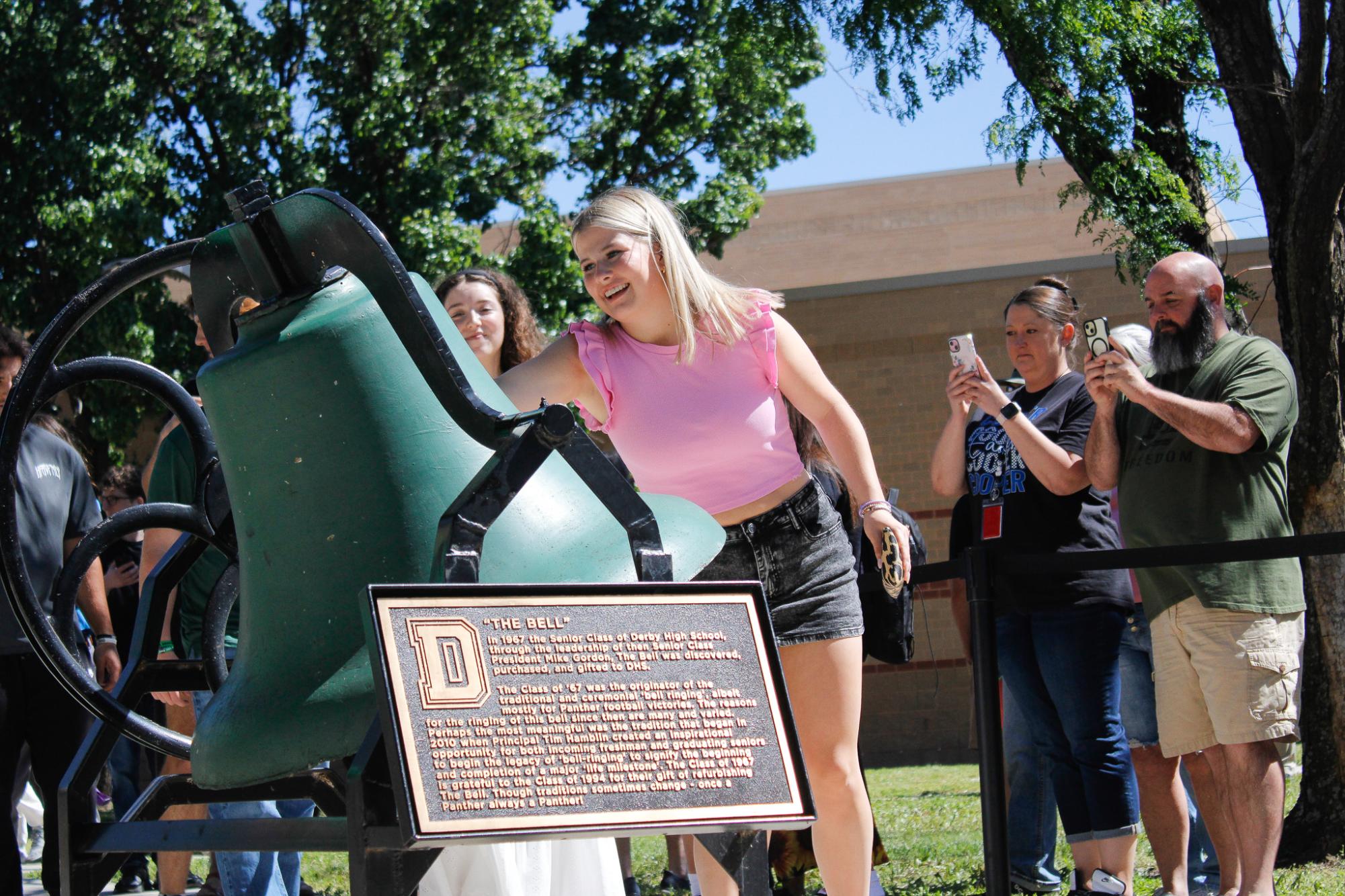 2025 Bell Ringing (Photos by Bree Stuhlsatz