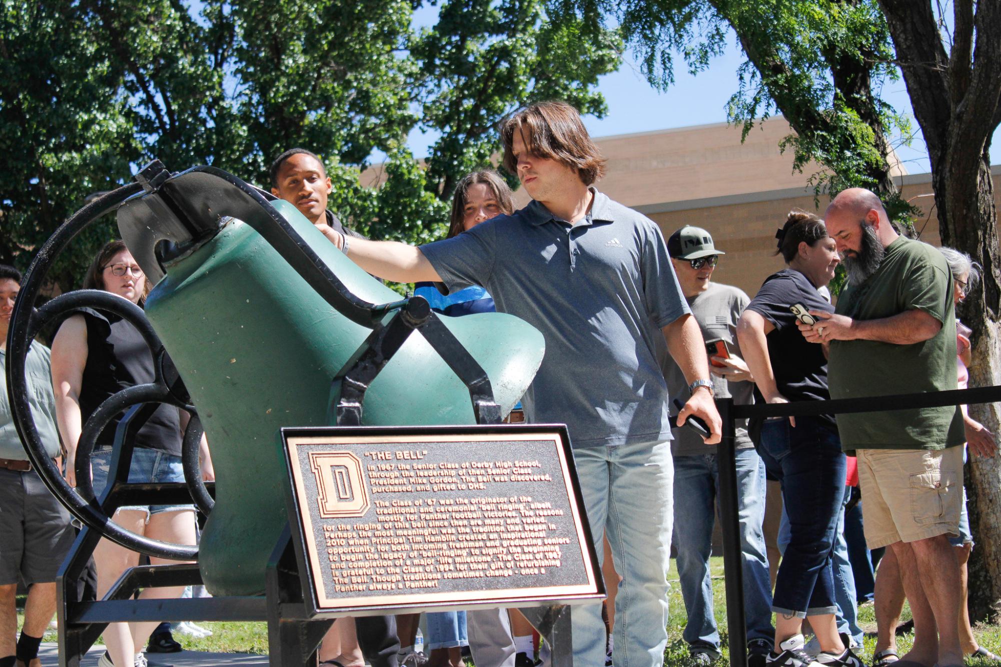 2025 Bell Ringing (Photos by Bree Stuhlsatz