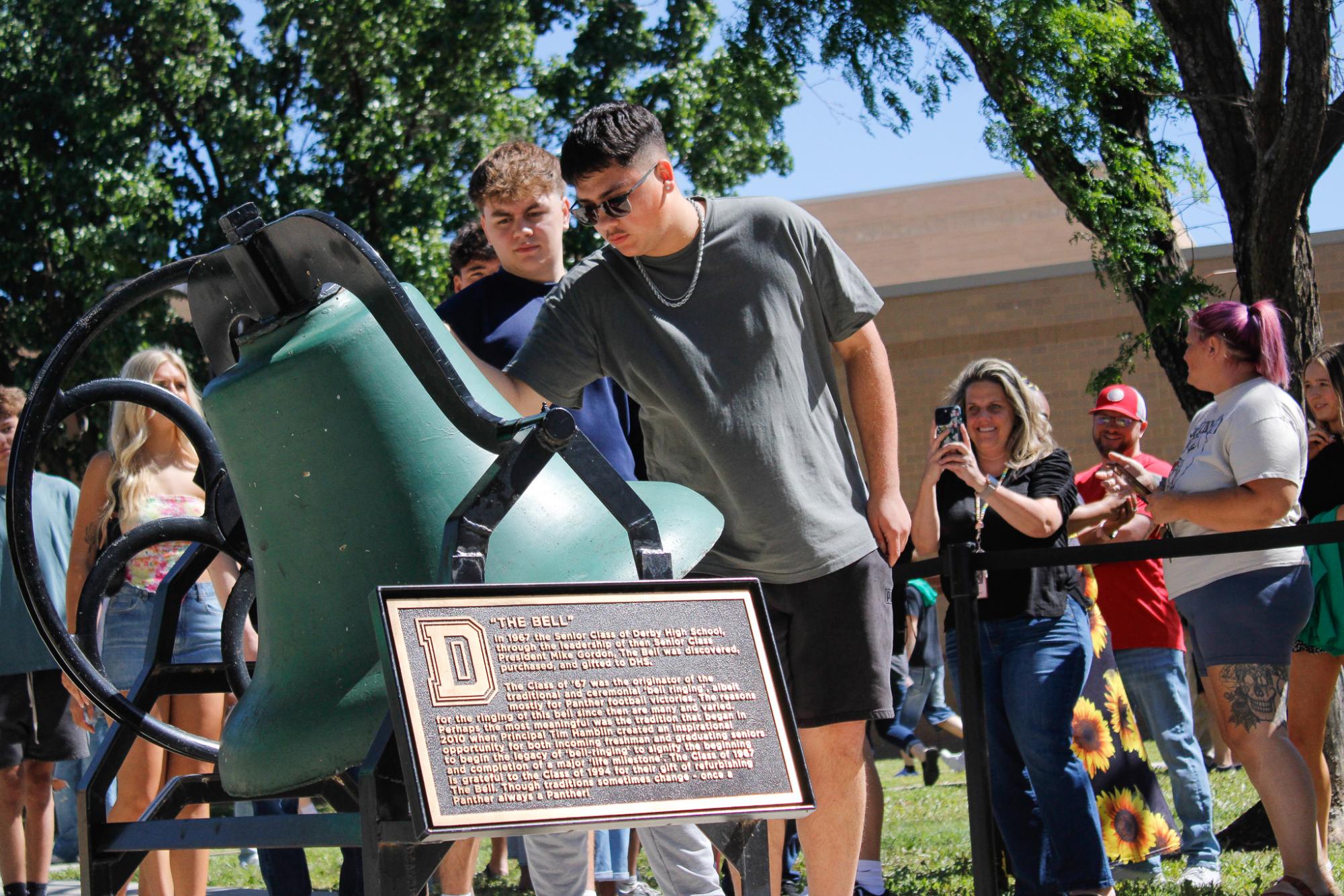 2025 Bell Ringing (Photos by Bree Stuhlsatz