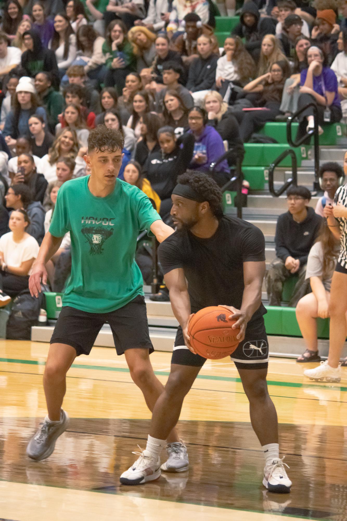 Senior vs. Staff basketball game (Photos by Persephone Ivy)