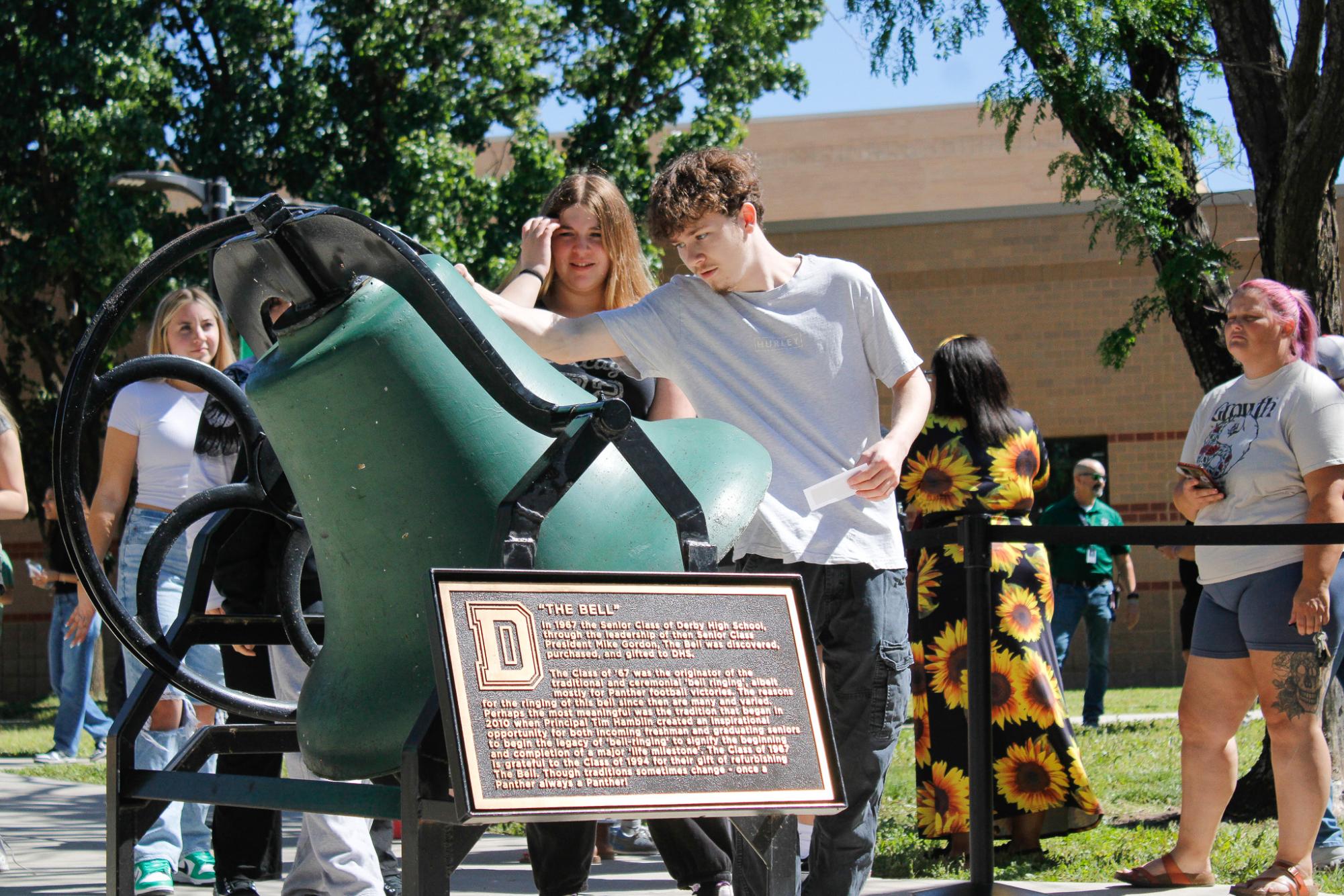 2025 Bell Ringing (Photos by Bree Stuhlsatz
