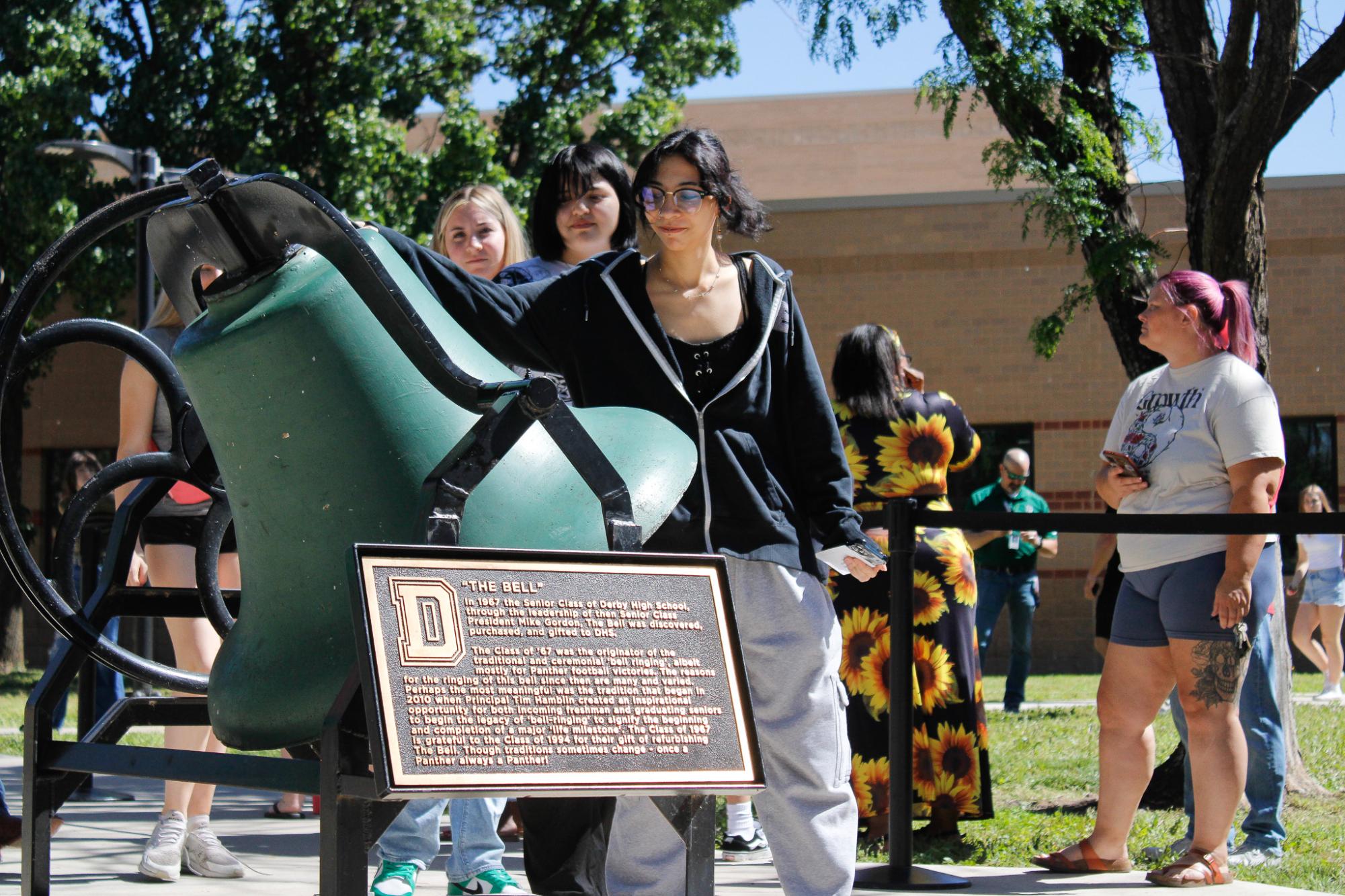 2025 Bell Ringing (Photos by Bree Stuhlsatz