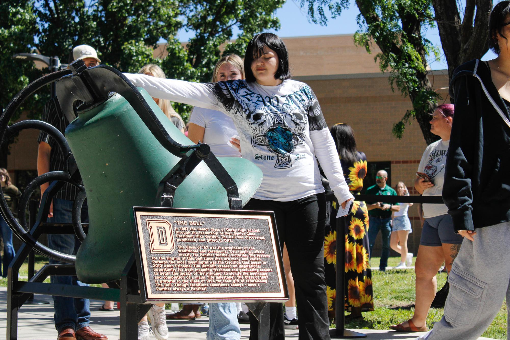 2025 Bell Ringing (Photos by Bree Stuhlsatz