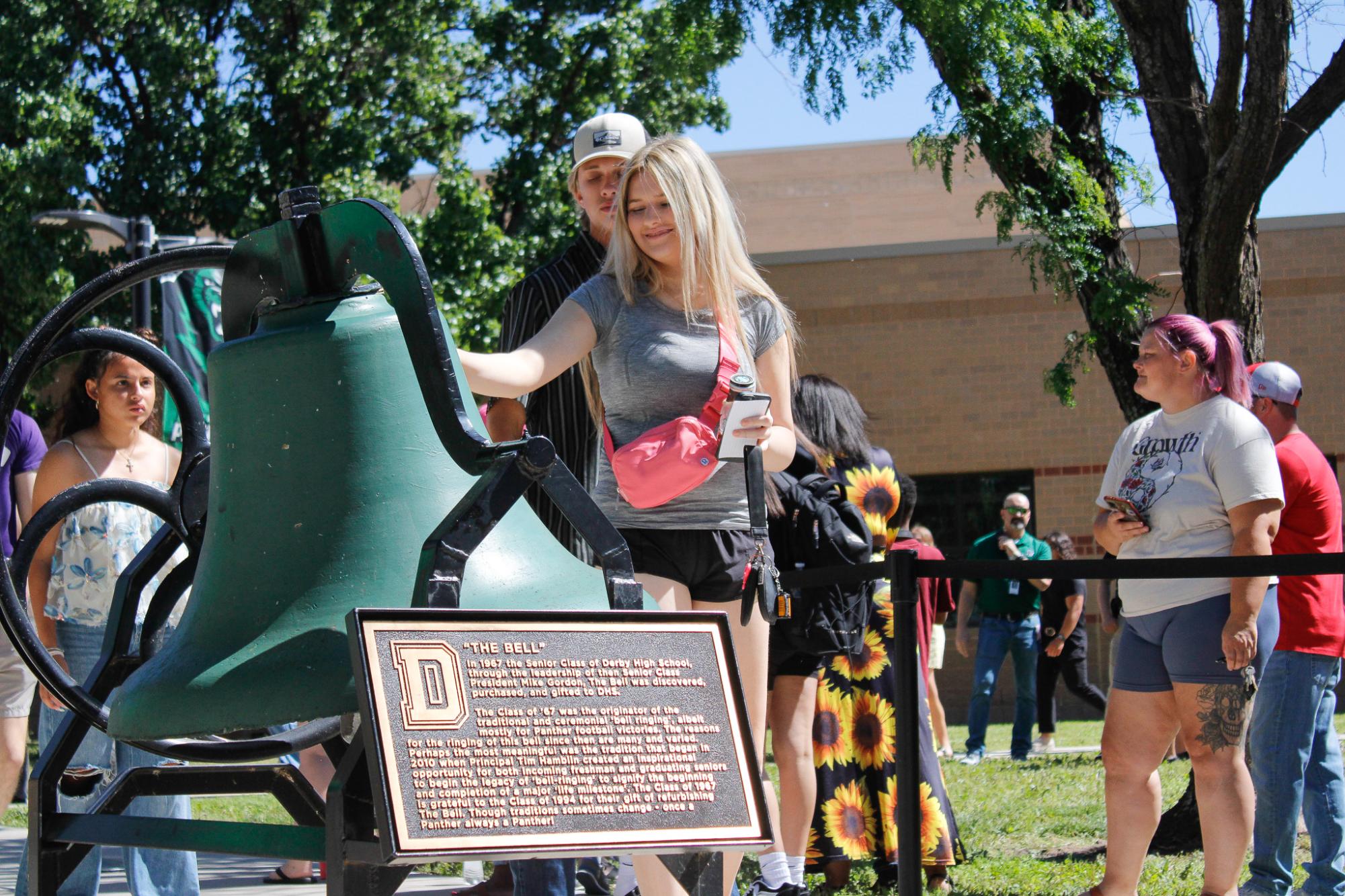 2025 Bell Ringing (Photos by Bree Stuhlsatz