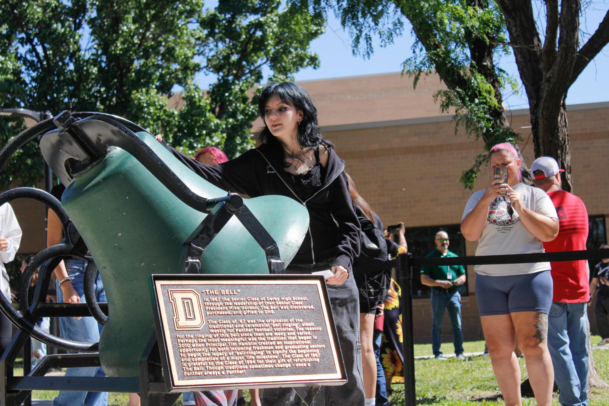 2025 Bell Ringing (Photos by Bree Stuhlsatz