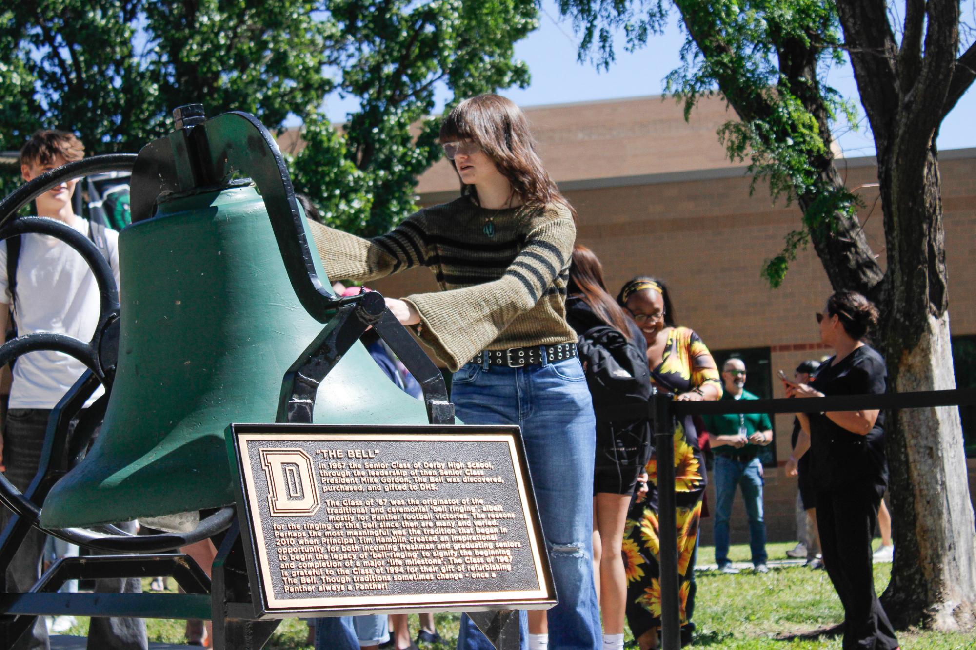 2025 Bell Ringing (Photos by Bree Stuhlsatz