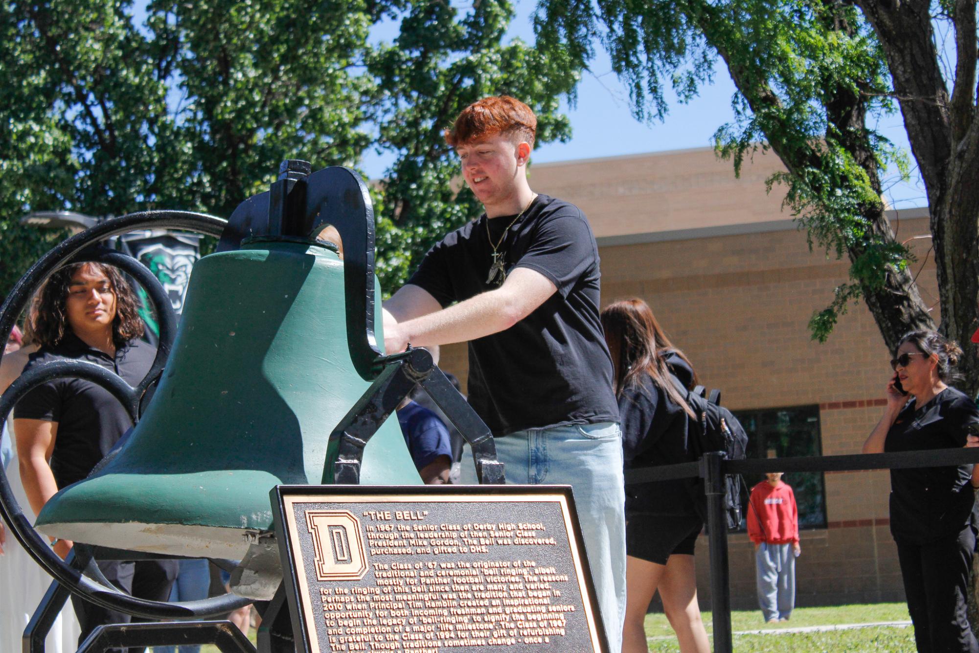 2025 Bell Ringing (Photos by Bree Stuhlsatz