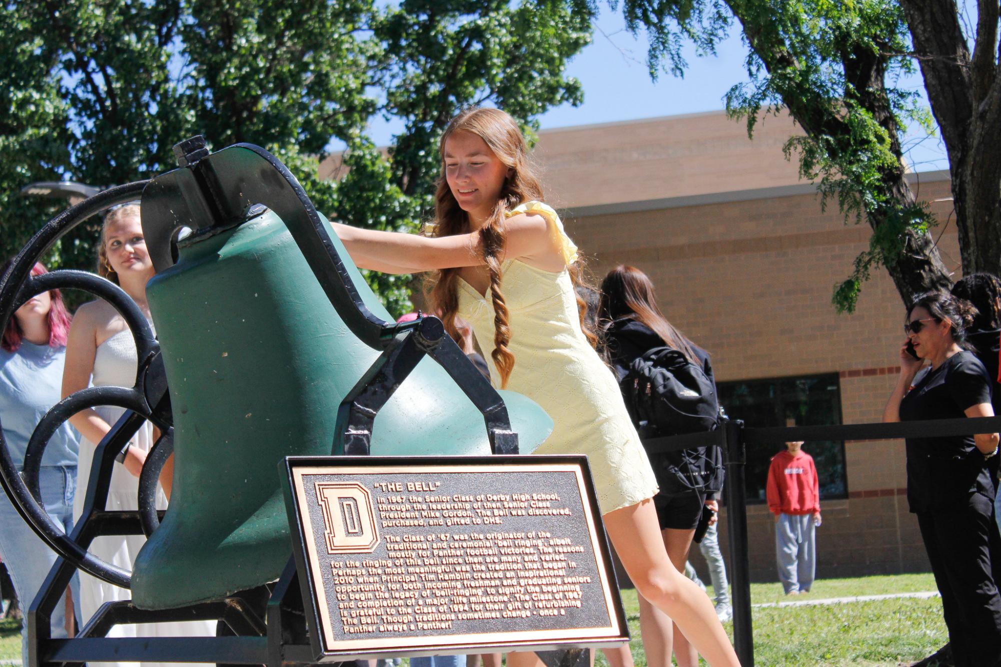 2025 Bell Ringing (Photos by Bree Stuhlsatz