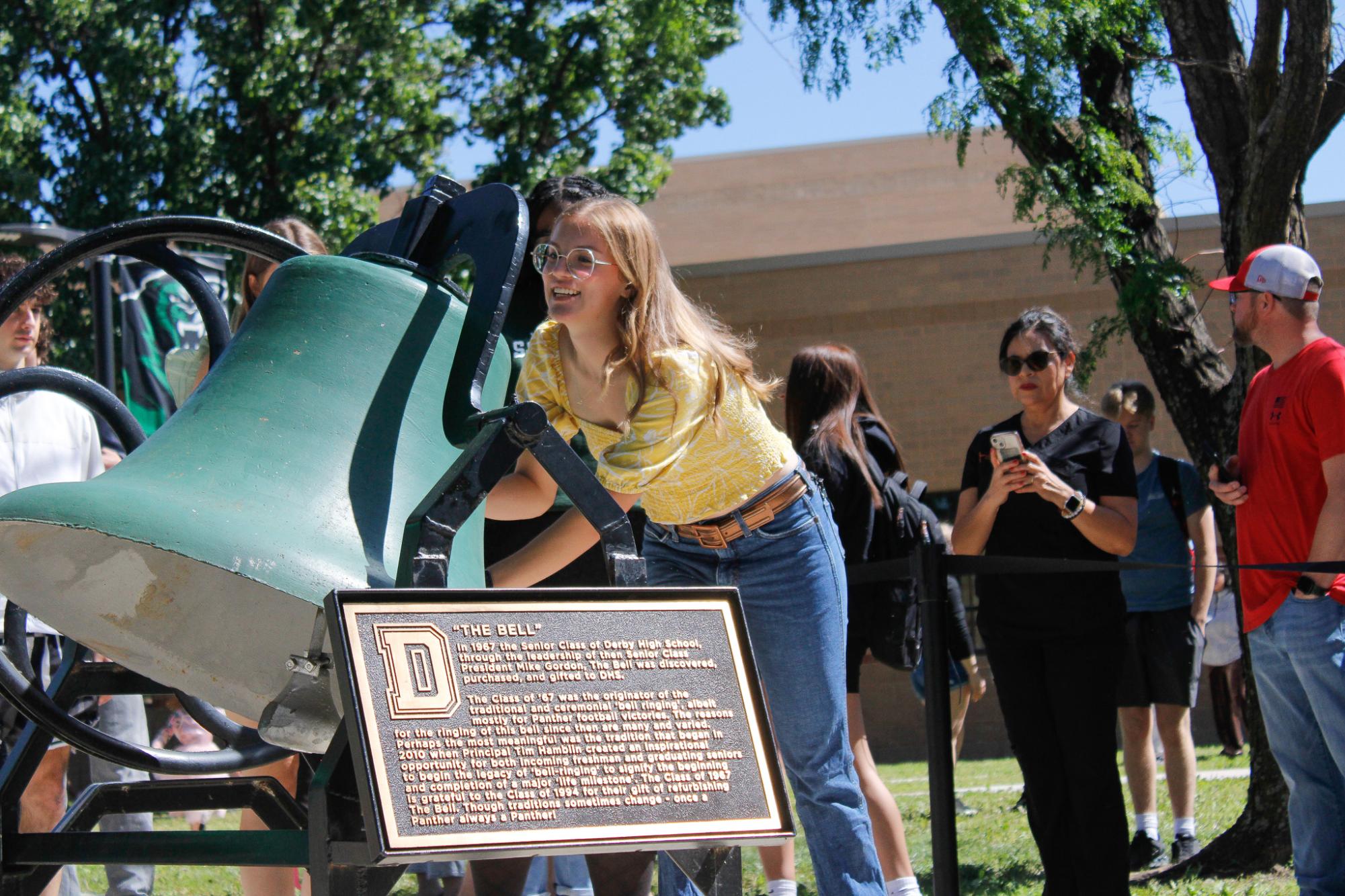 2025 Bell Ringing (Photos by Bree Stuhlsatz
