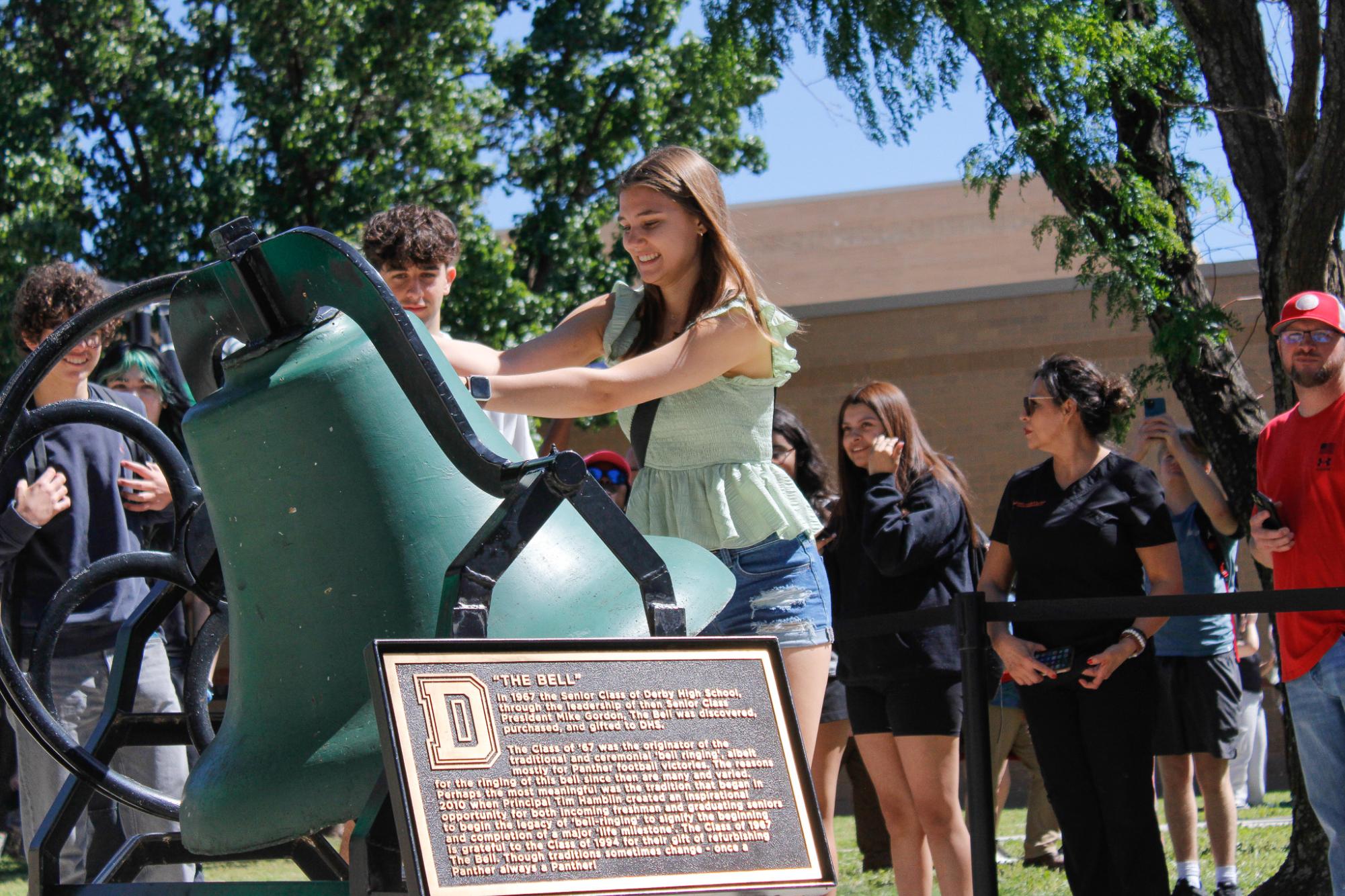 2025 Bell Ringing (Photos by Bree Stuhlsatz