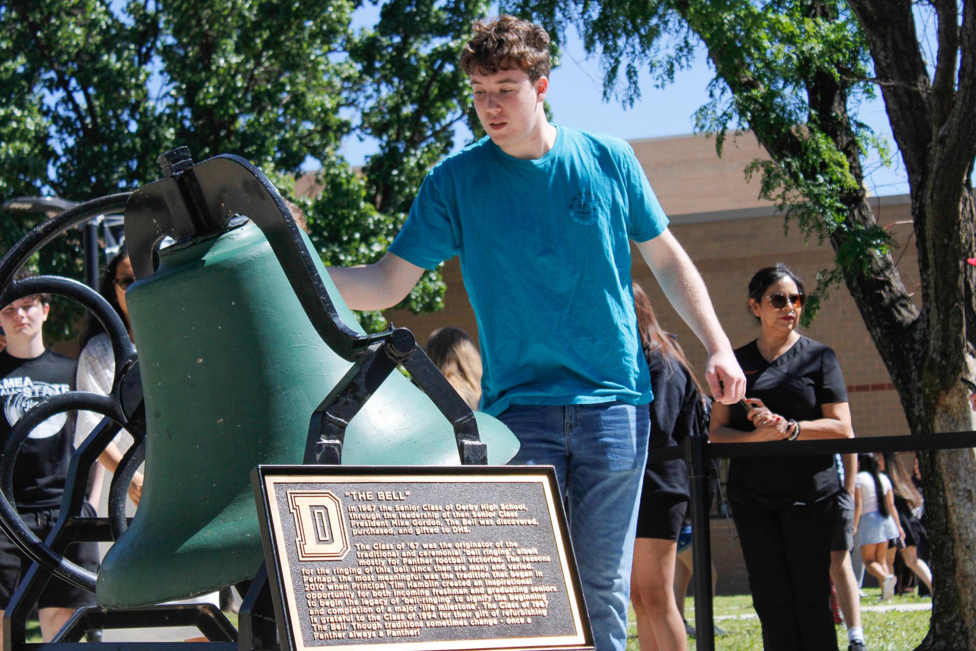 2025 Bell Ringing (Photos by Bree Stuhlsatz