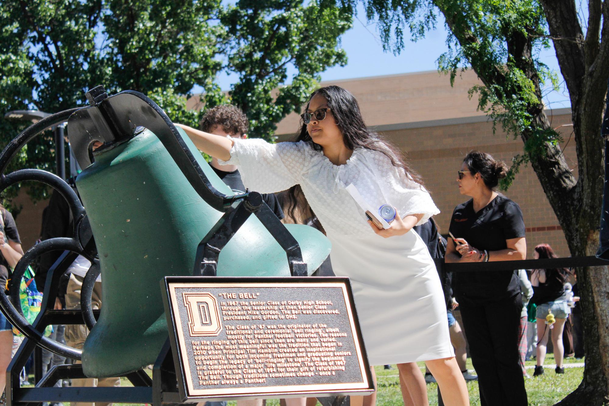 2025 Bell Ringing (Photos by Bree Stuhlsatz