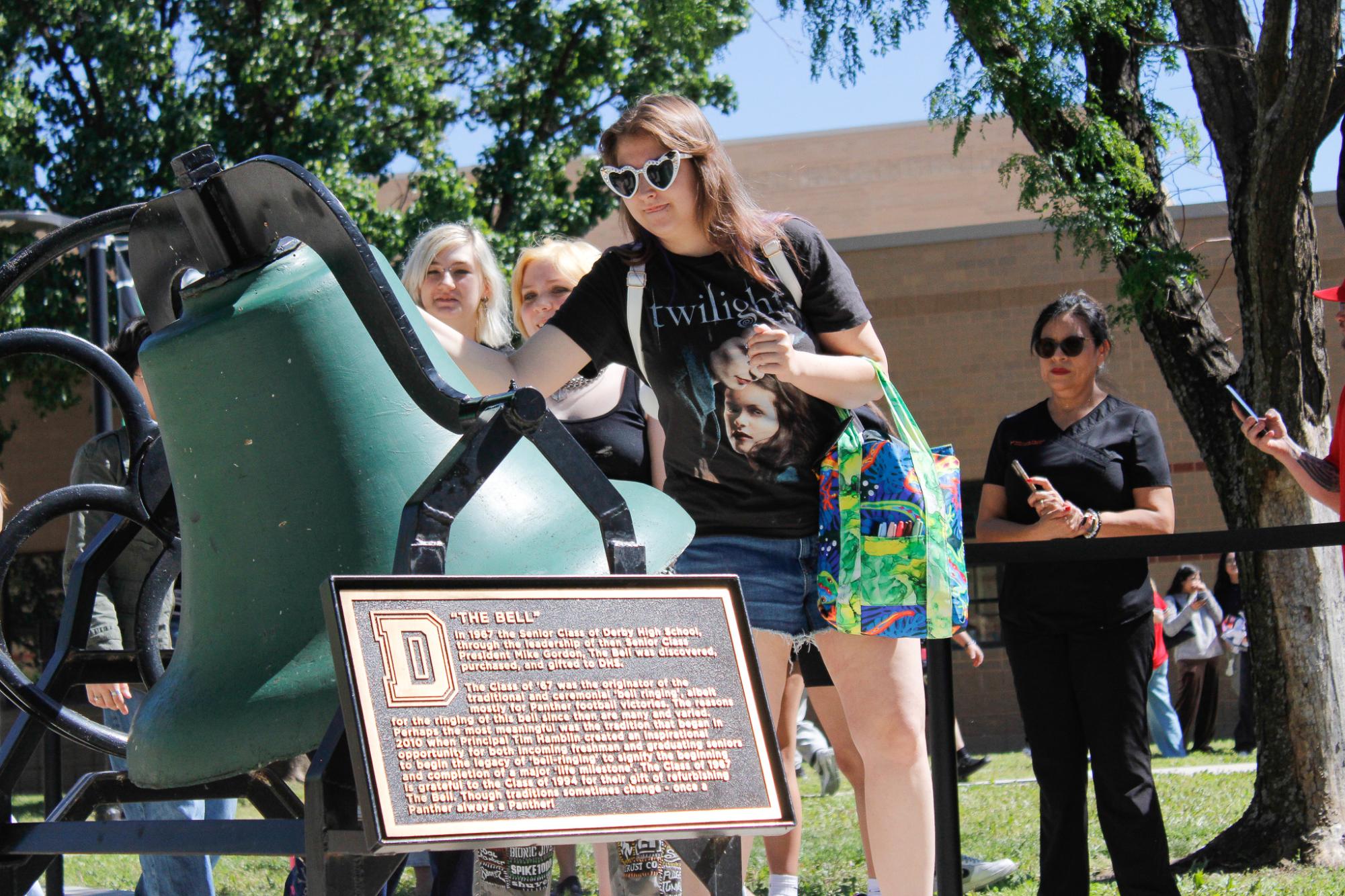 2025 Bell Ringing (Photos by Bree Stuhlsatz