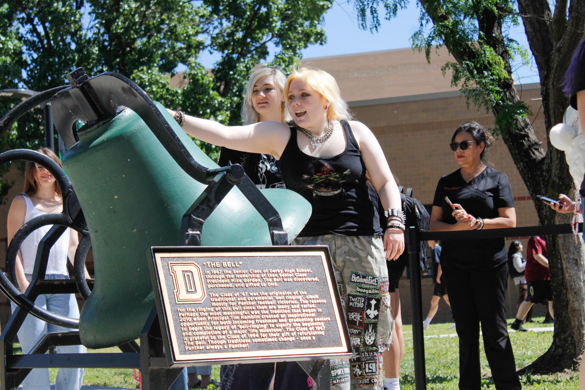 2025 Bell Ringing (Photos by Bree Stuhlsatz