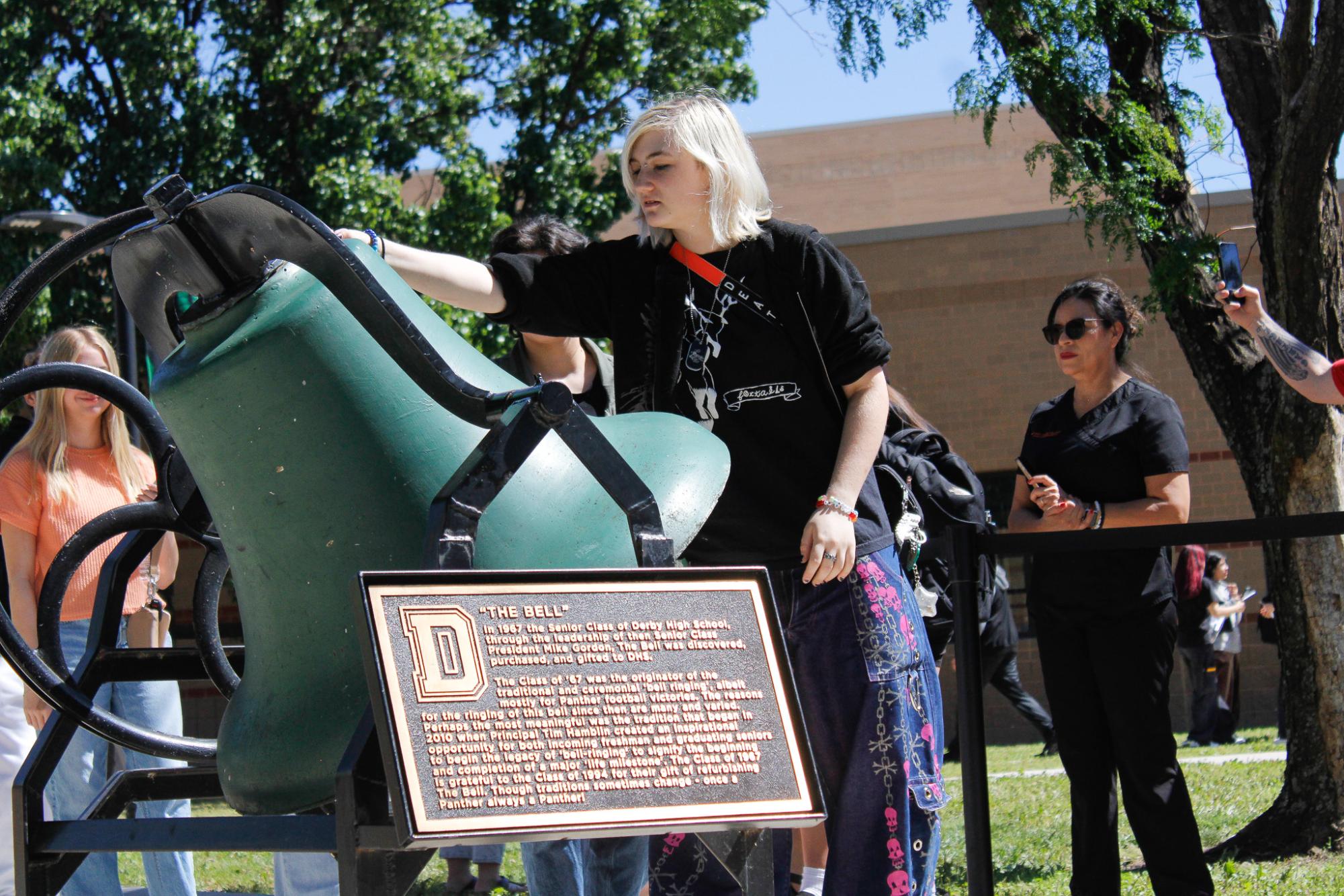2025 Bell Ringing (Photos by Bree Stuhlsatz