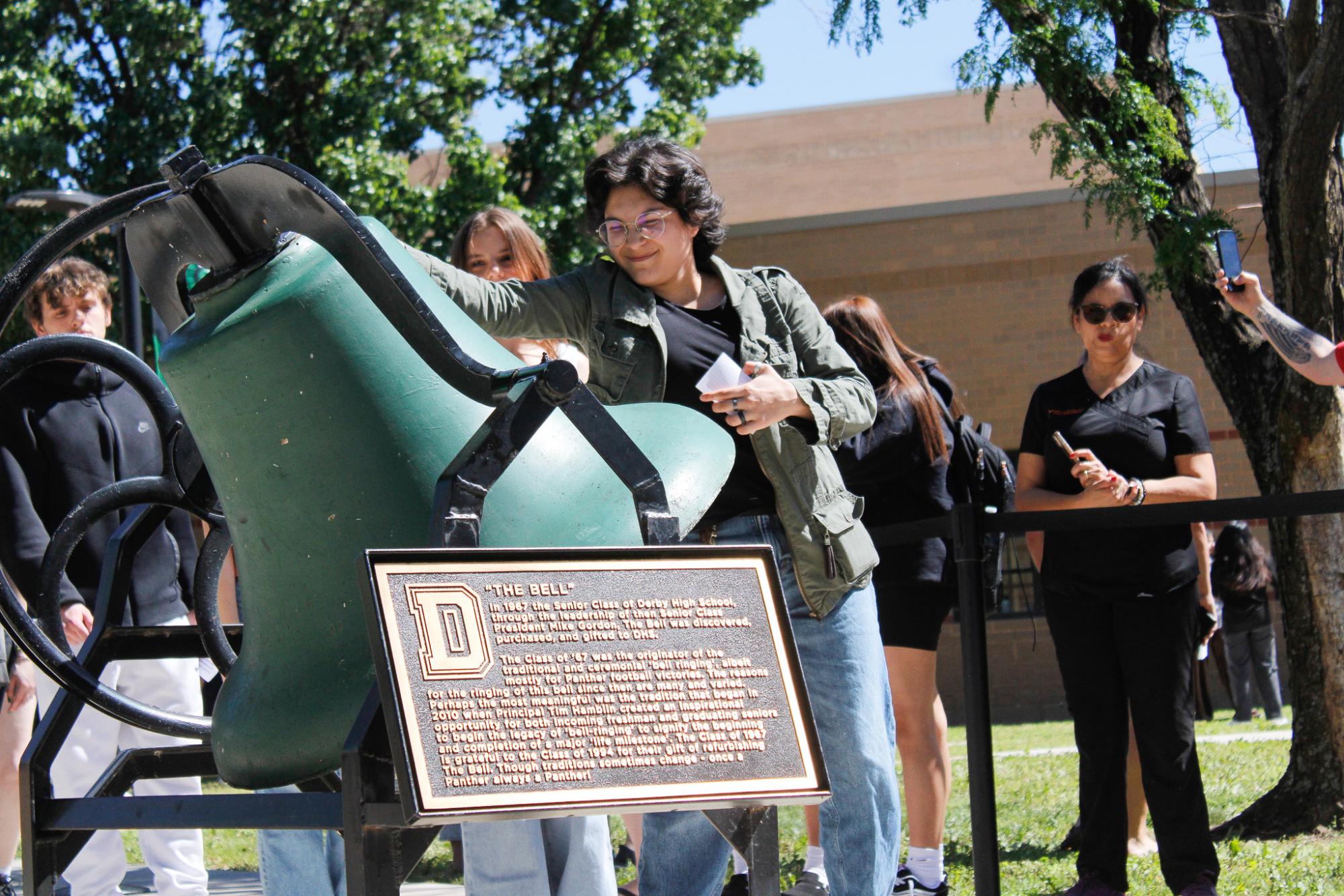 2025 Bell Ringing (Photos by Bree Stuhlsatz