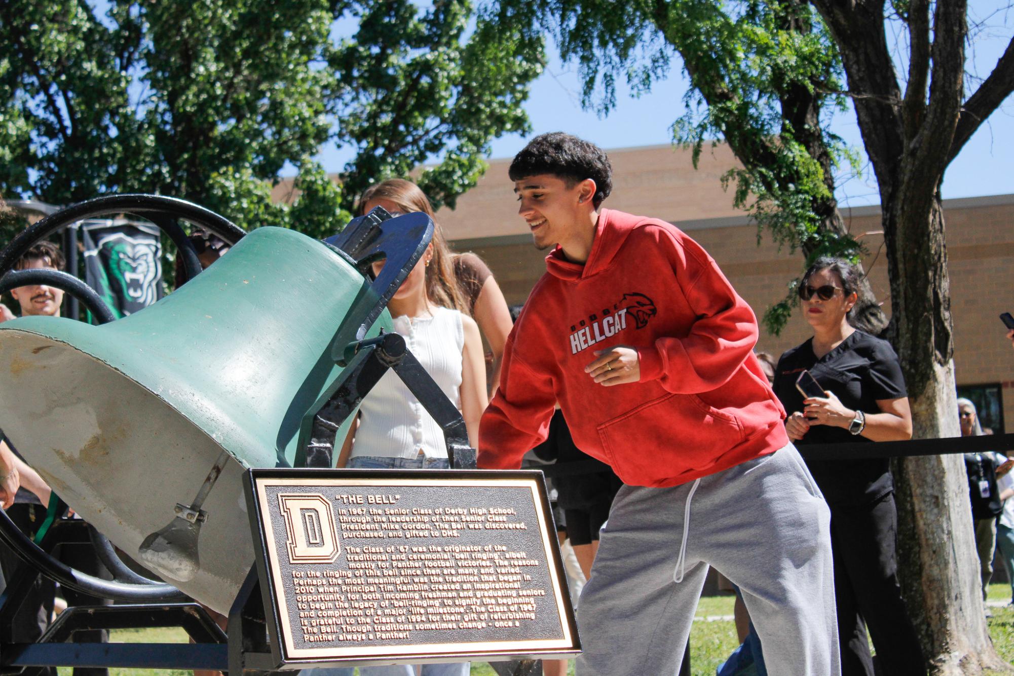 2025 Bell Ringing (Photos by Bree Stuhlsatz