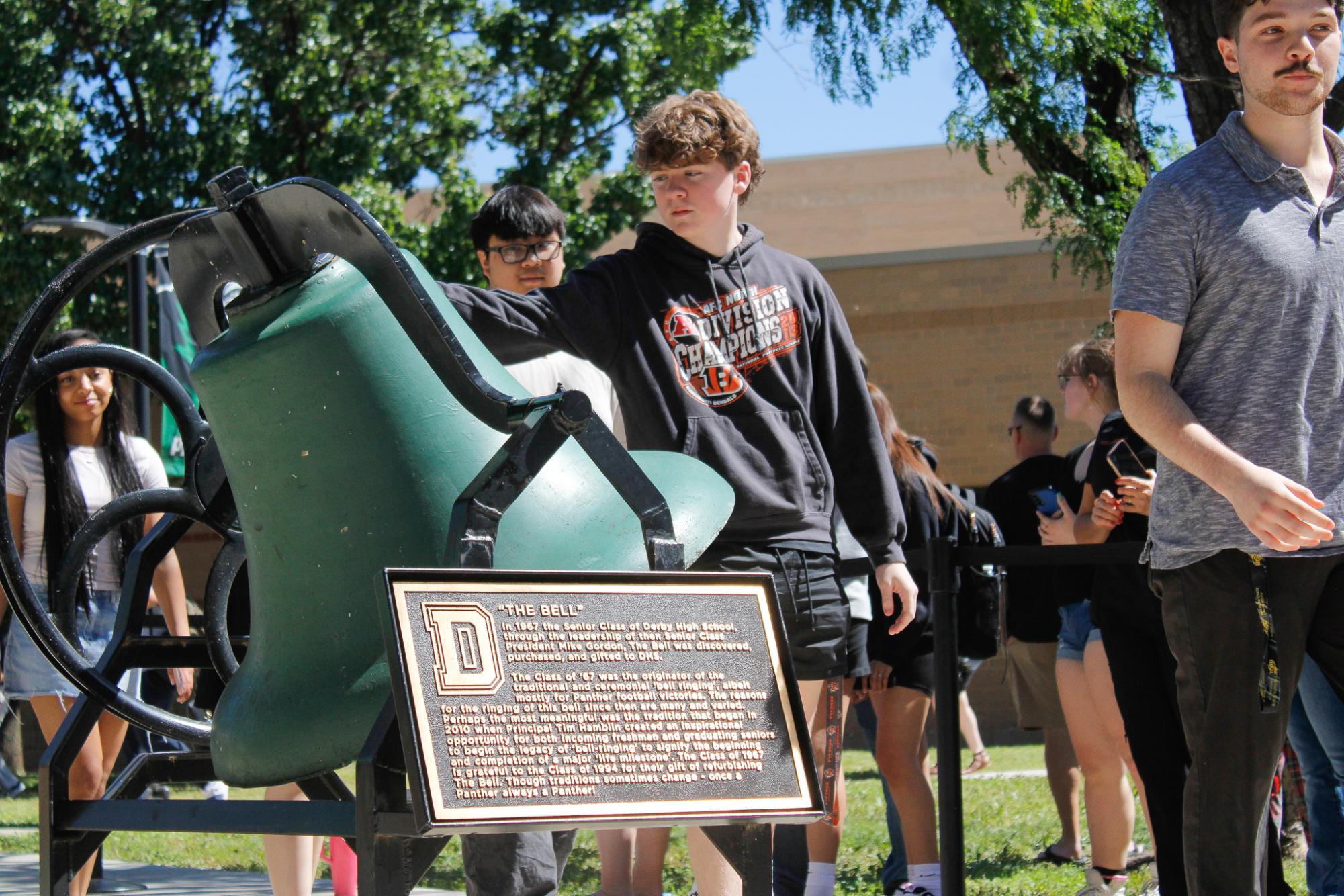 2025 Bell Ringing (Photos by Bree Stuhlsatz