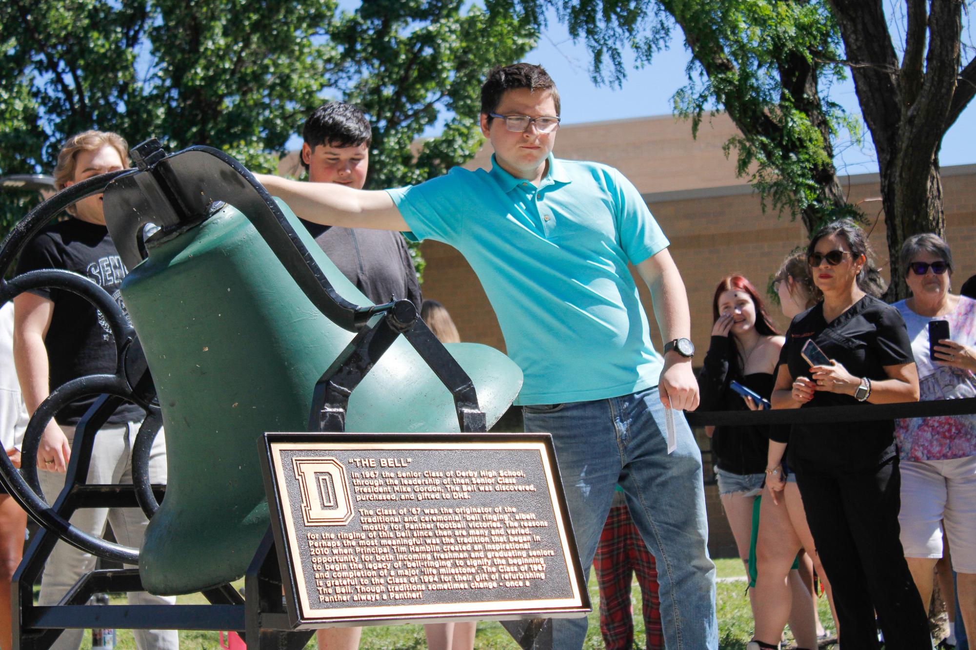 2025 Bell Ringing (Photos by Bree Stuhlsatz