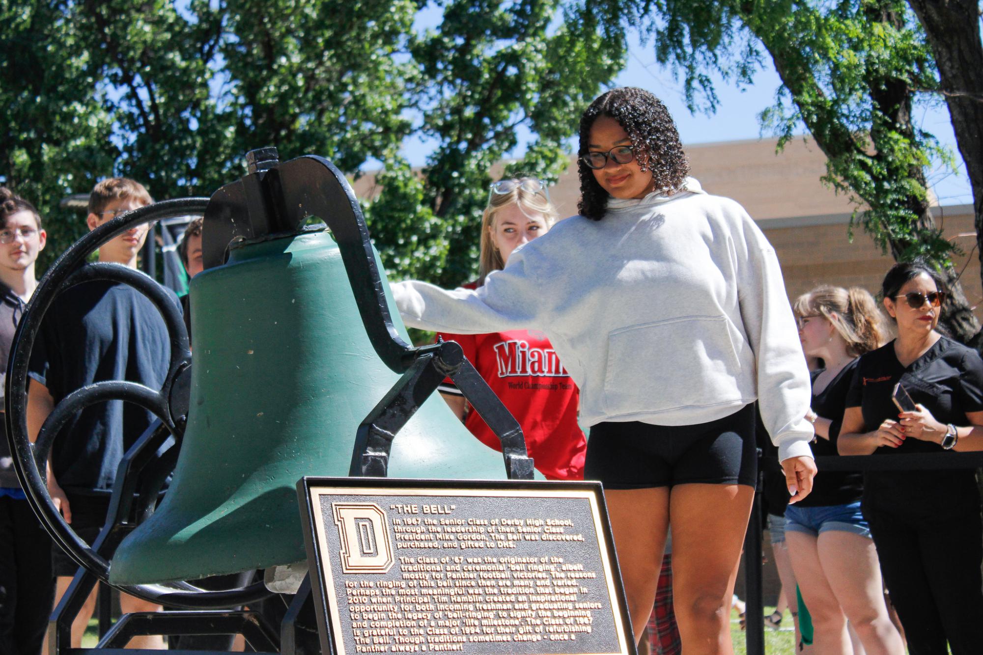 2025 Bell Ringing (Photos by Bree Stuhlsatz