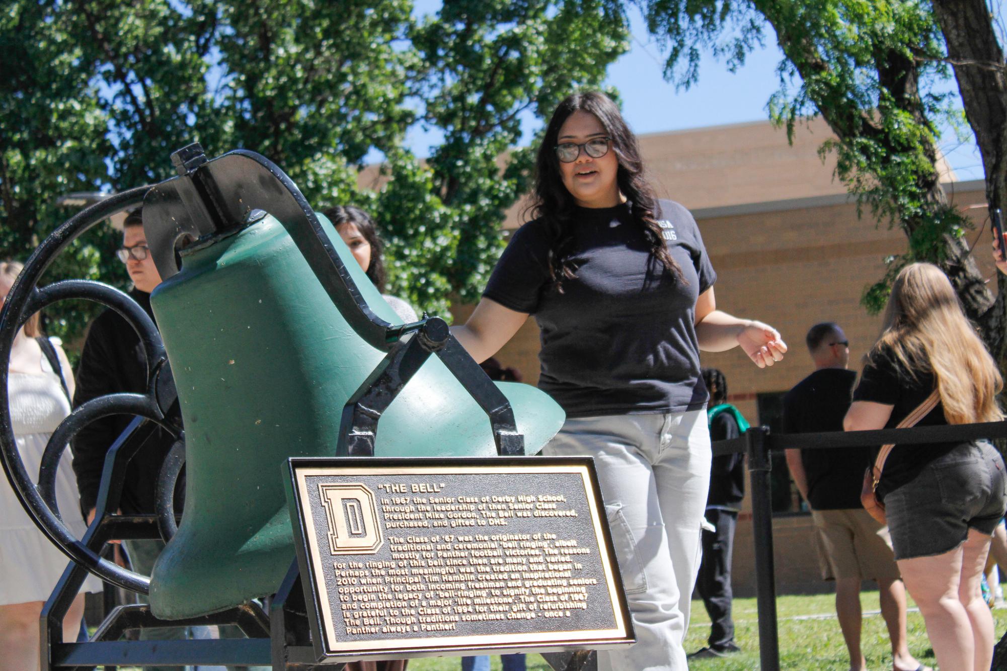 2025 Bell Ringing (Photos by Bree Stuhlsatz