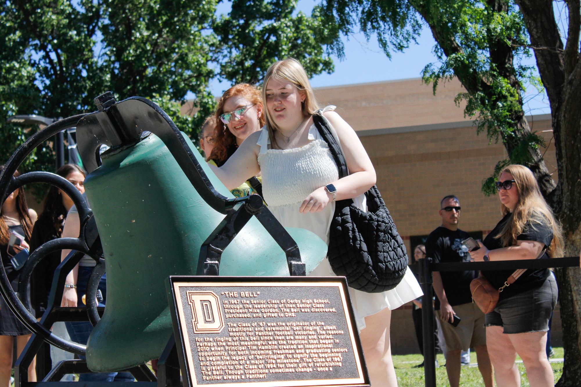 2025 Bell Ringing (Photos by Bree Stuhlsatz