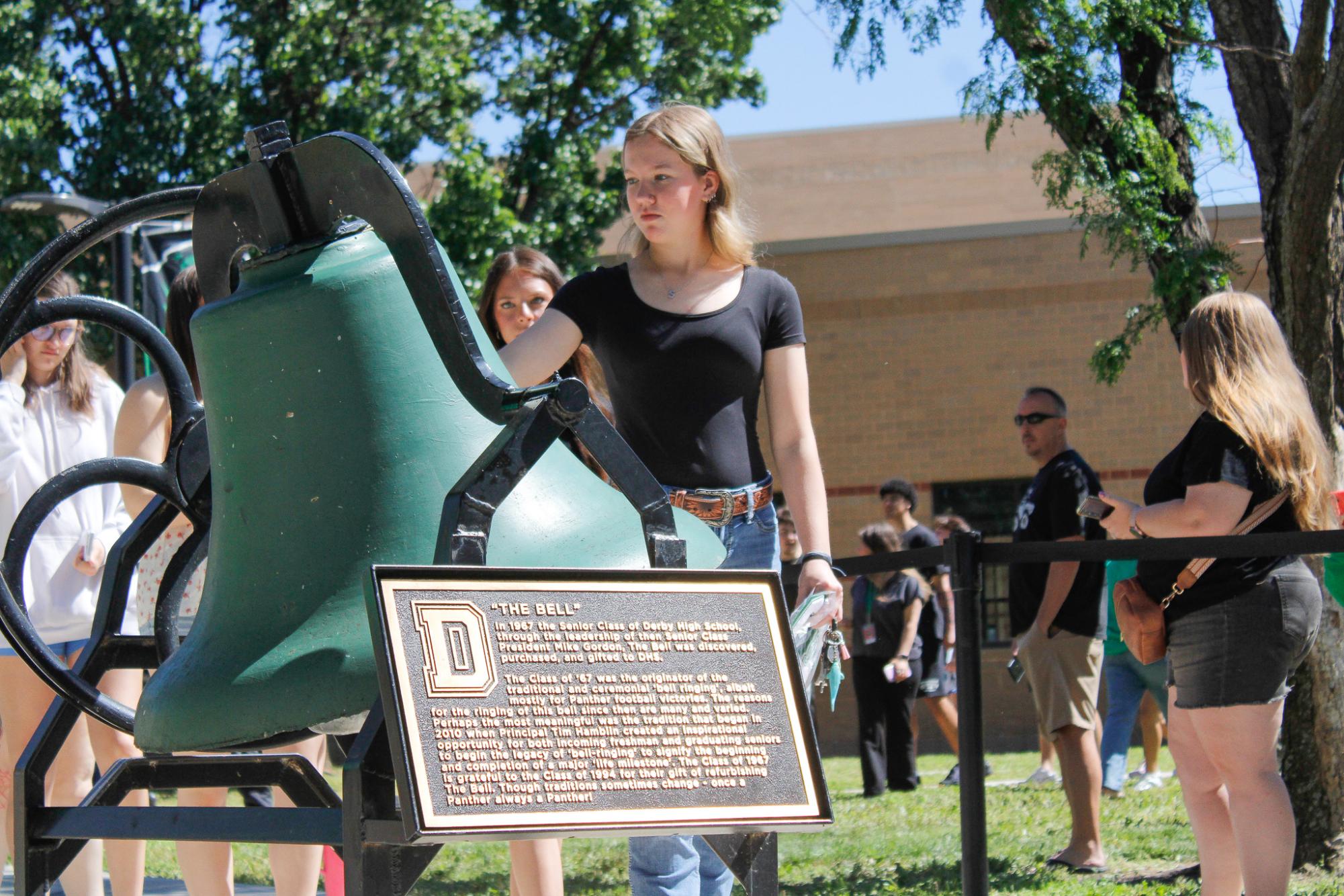 2025 Bell Ringing (Photos by Bree Stuhlsatz