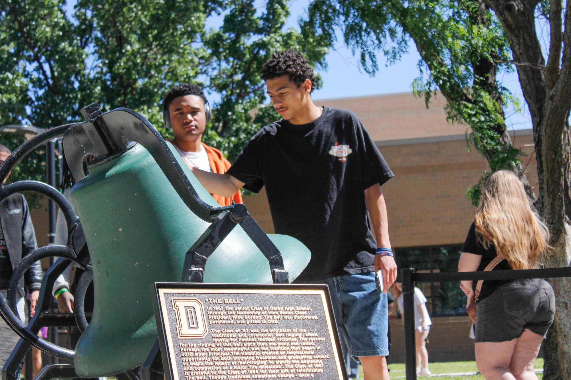 2025 Bell Ringing (Photos by Bree Stuhlsatz
