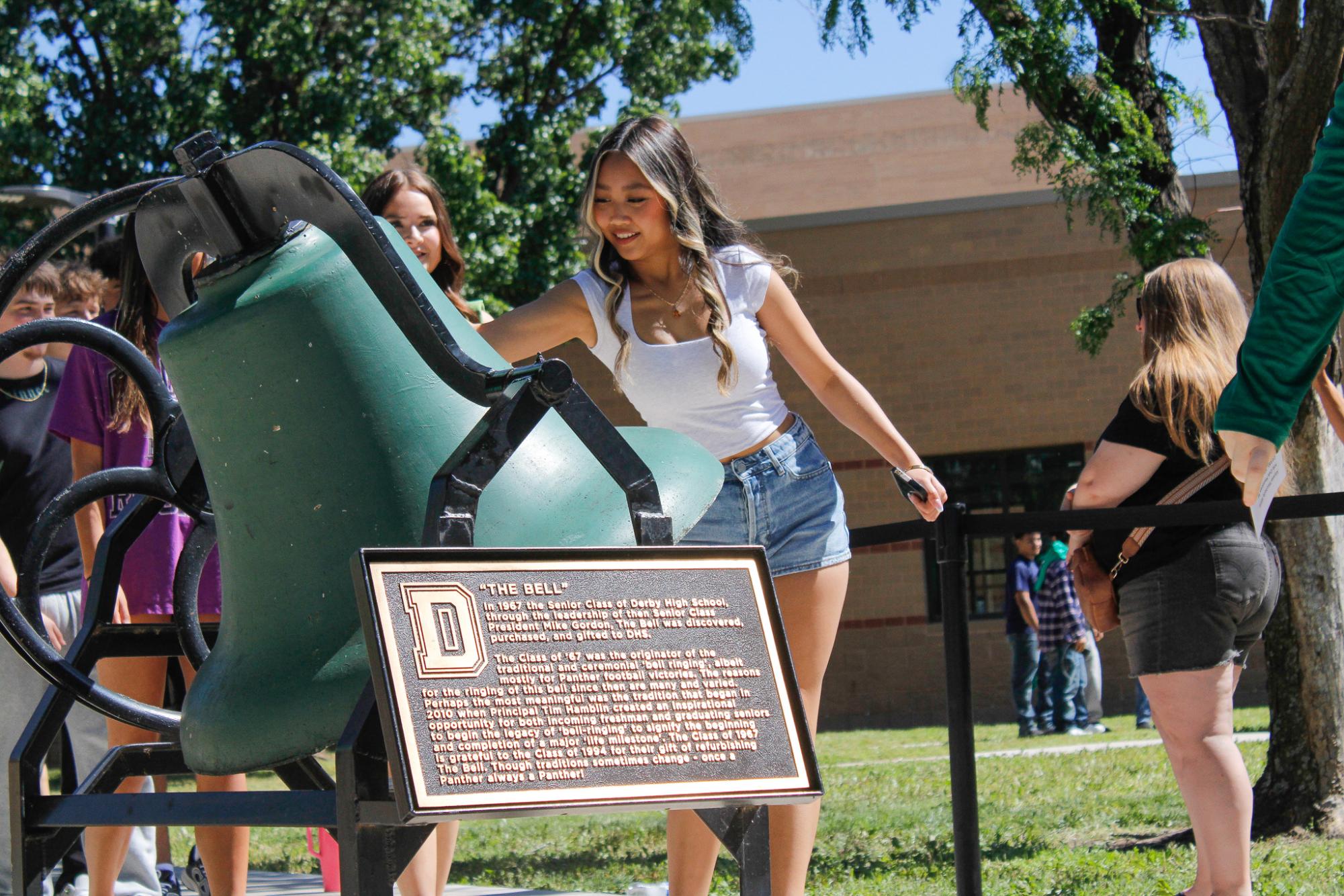 2025 Bell Ringing (Photos by Bree Stuhlsatz