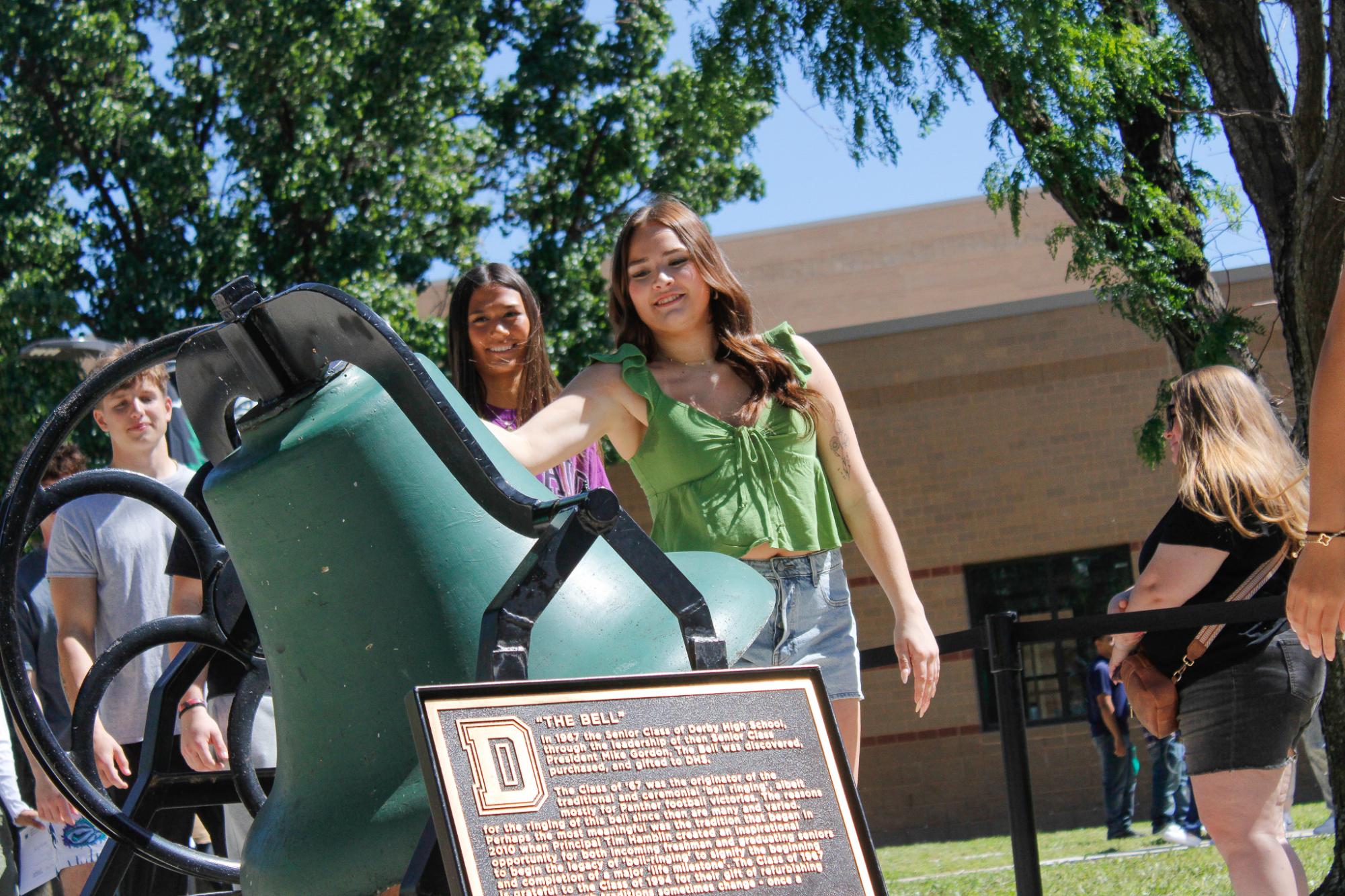2025 Bell Ringing (Photos by Bree Stuhlsatz