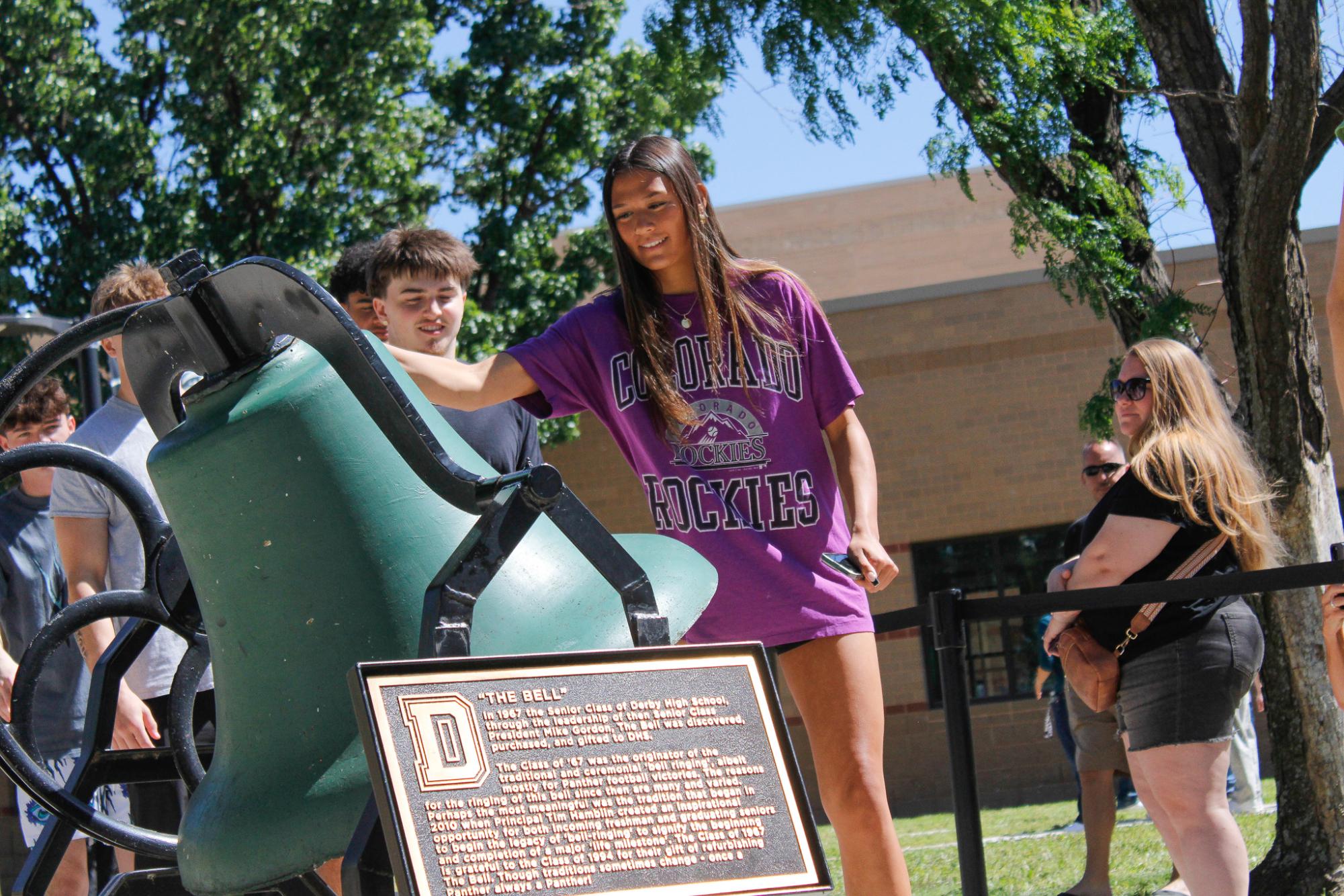 2025 Bell Ringing (Photos by Bree Stuhlsatz