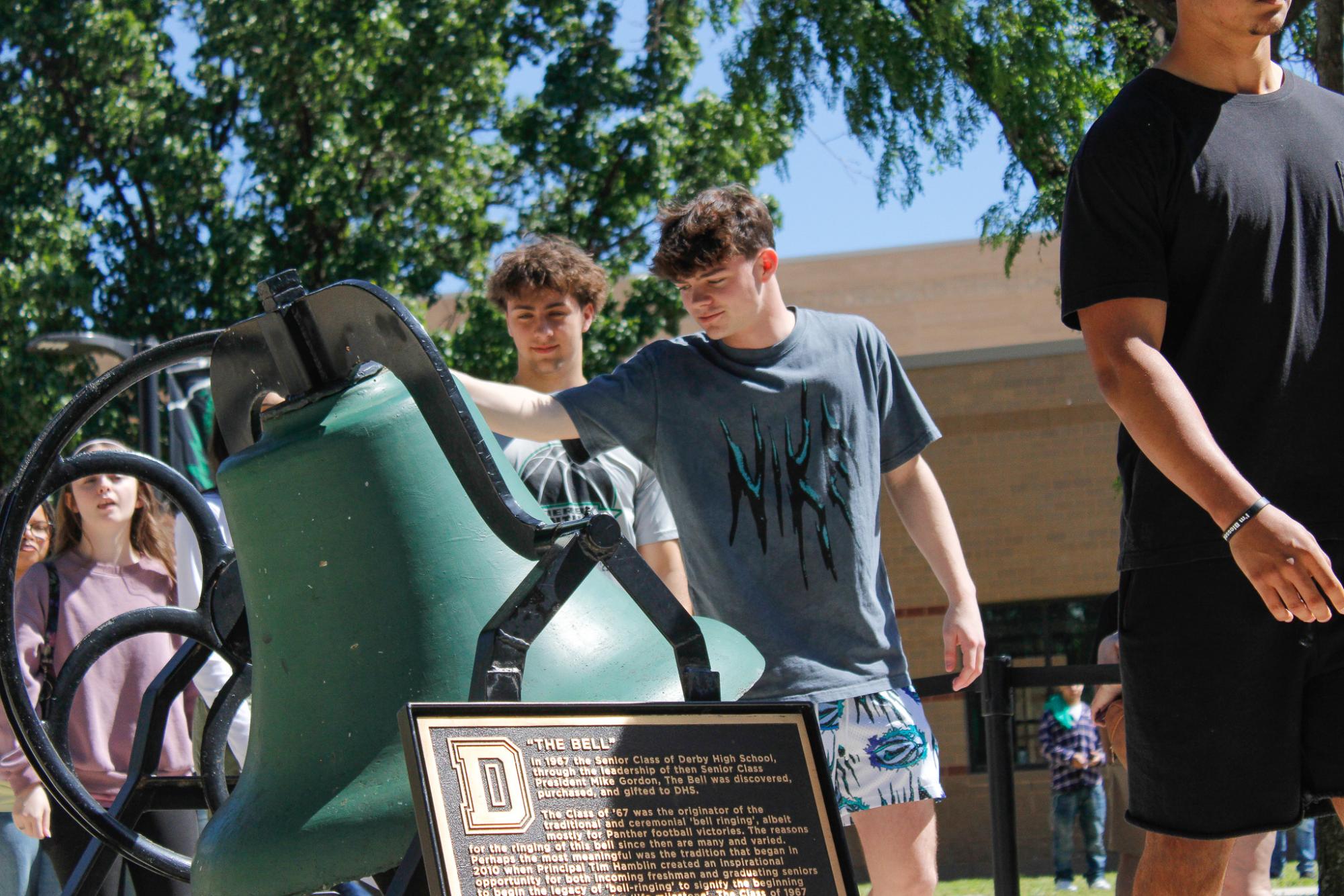 2025 Bell Ringing (Photos by Bree Stuhlsatz