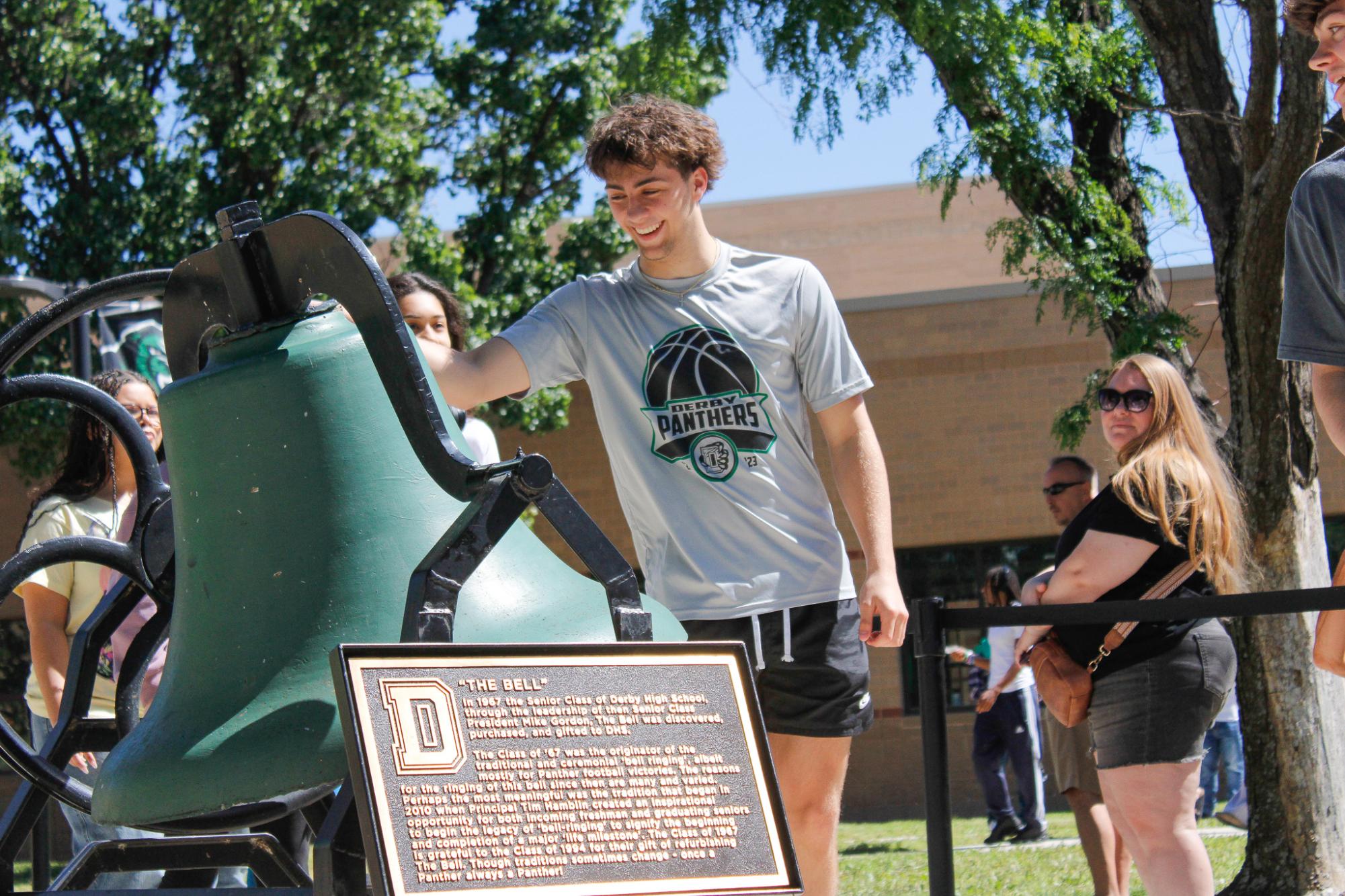 2025 Bell Ringing (Photos by Bree Stuhlsatz
