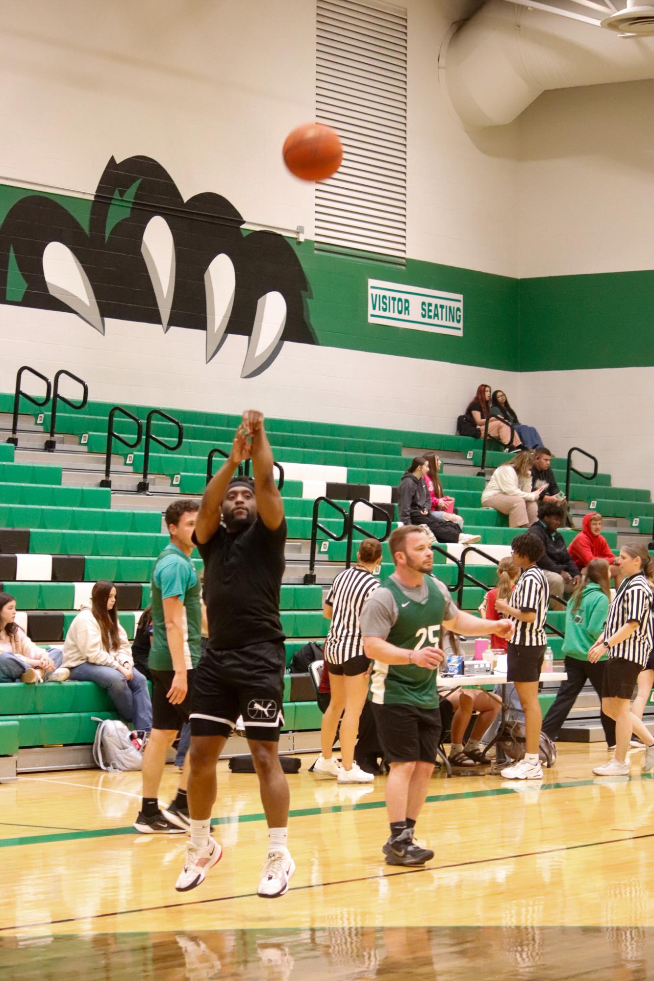 Seniors vs. Staff (Photos by Delainey Stephenson)