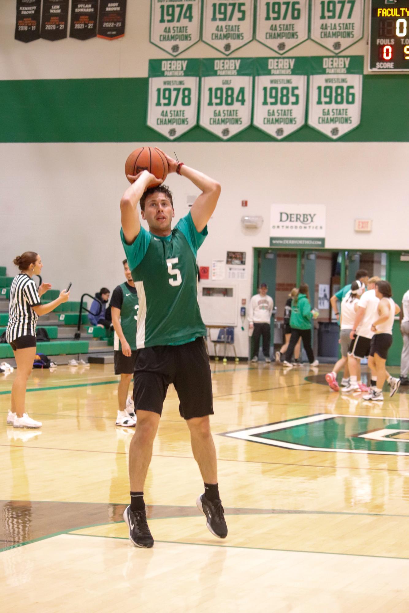 Seniors vs. Staff (Photos by Delainey Stephenson)